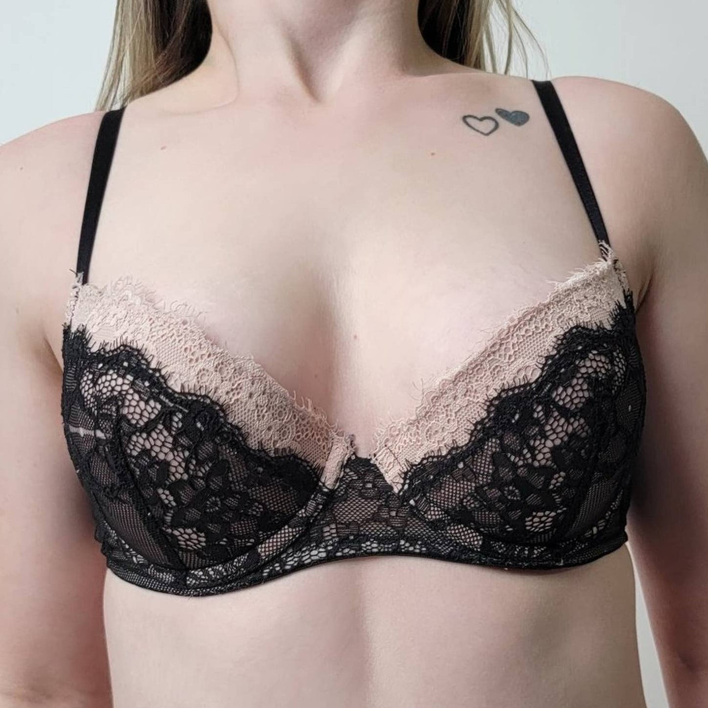 Adore Me Eyelash Lace Push Up Bra - 36B