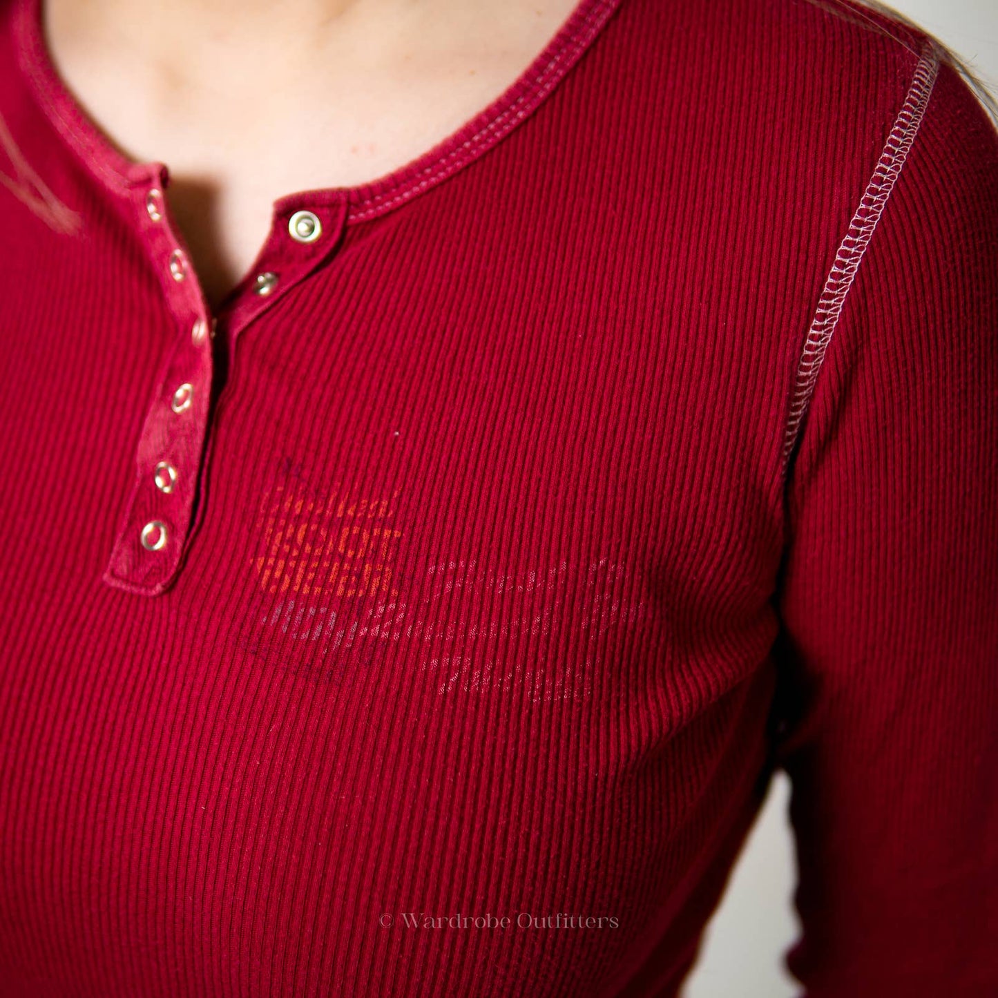 Vintage Y2K FANG Long Sleeve Ribbed Tee