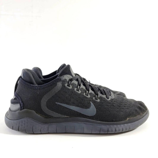 Nike Free Rn 2018 Black Running Shoes - 10