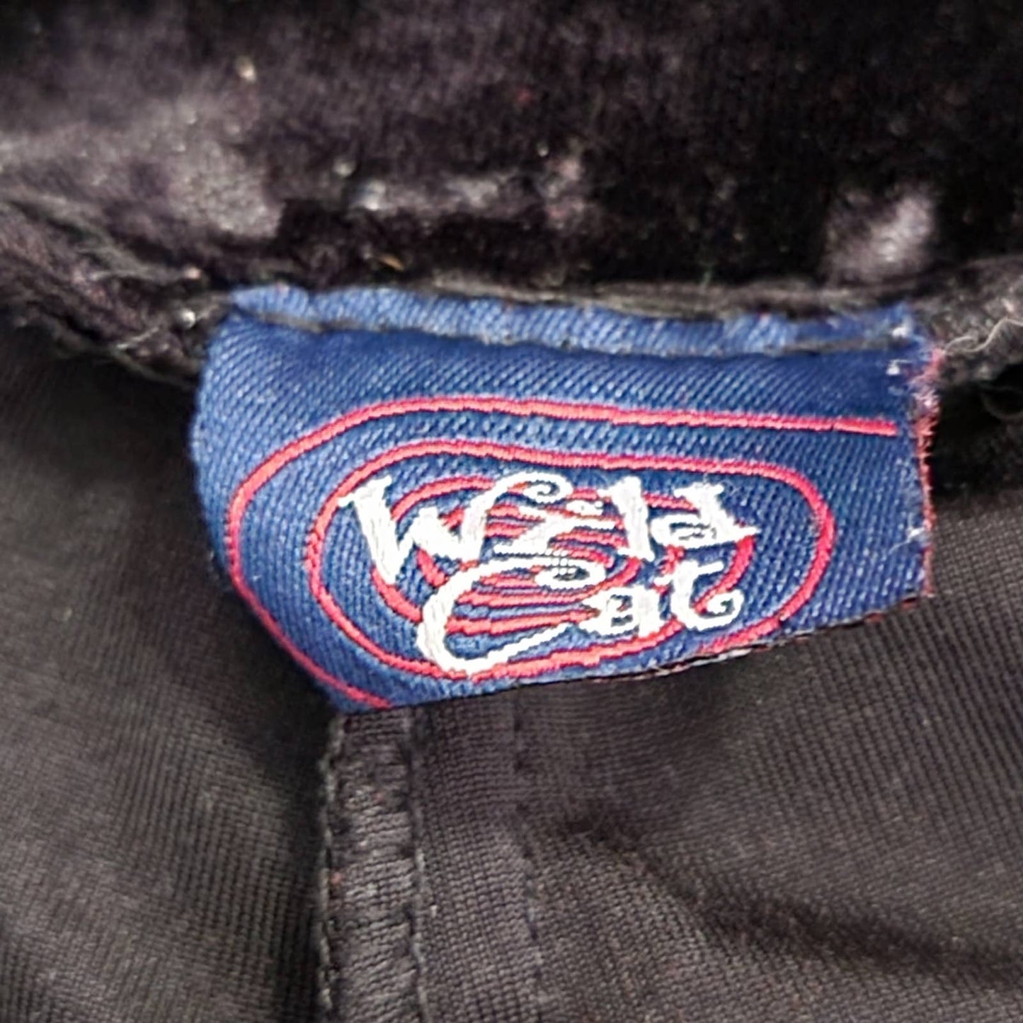 Vintage Y2k Low Rise Wide Leg Velour Pants by WildCat - M