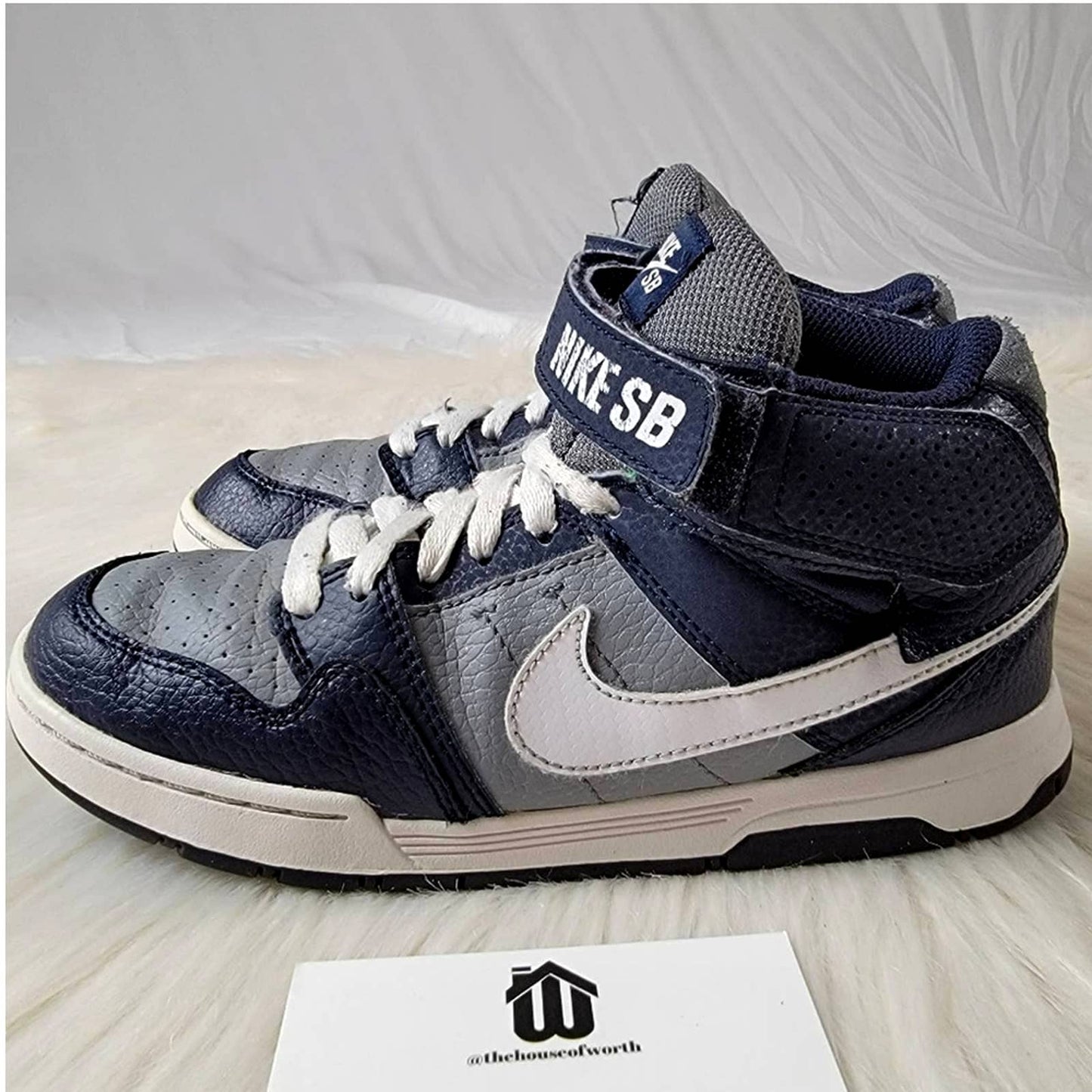 Nike Mogan Mid 2 SB (GS) Cool Grey Obsidian - 3Y