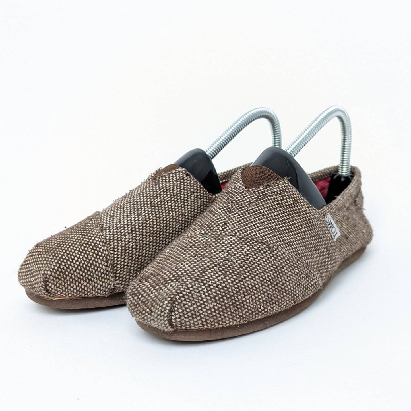 Toms Alpargata Herringbone Flats - 8