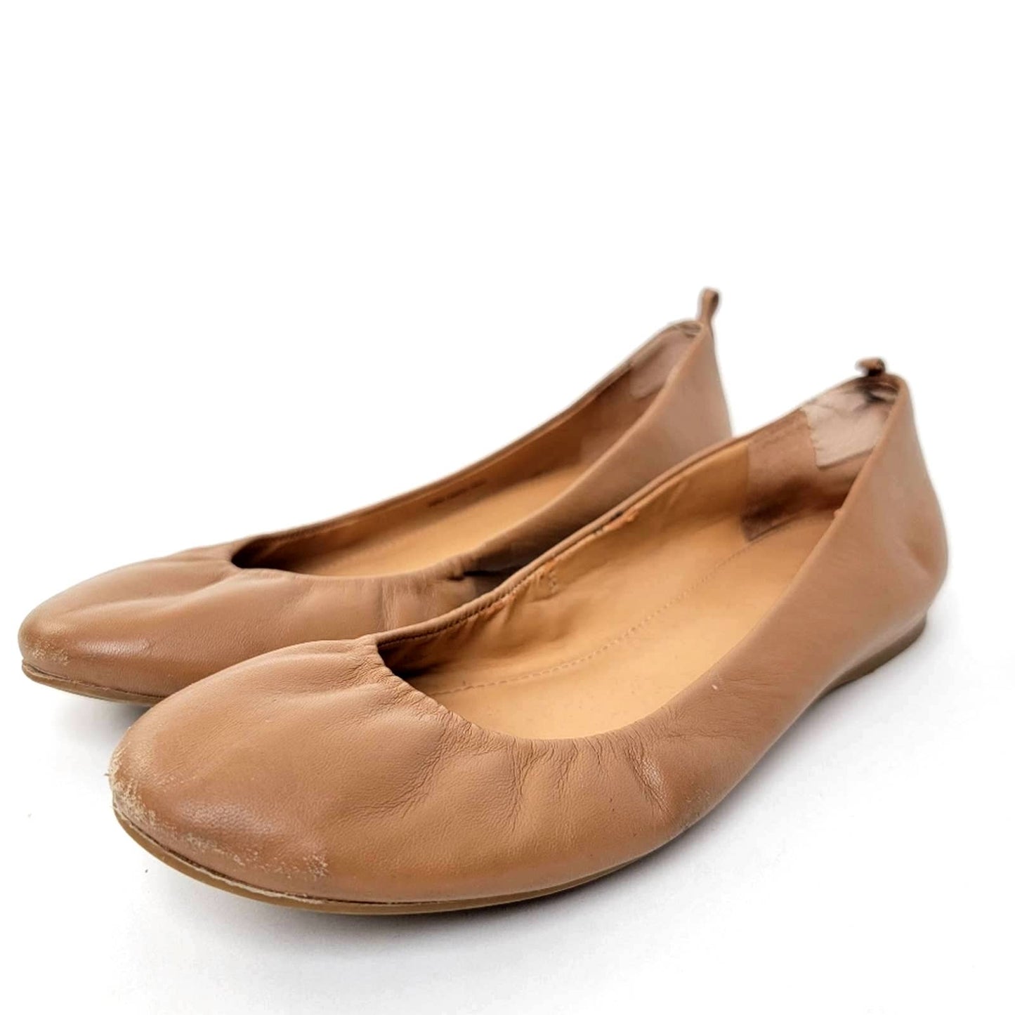 J. Crew Cece Nude Tan Ballet Flats - 8