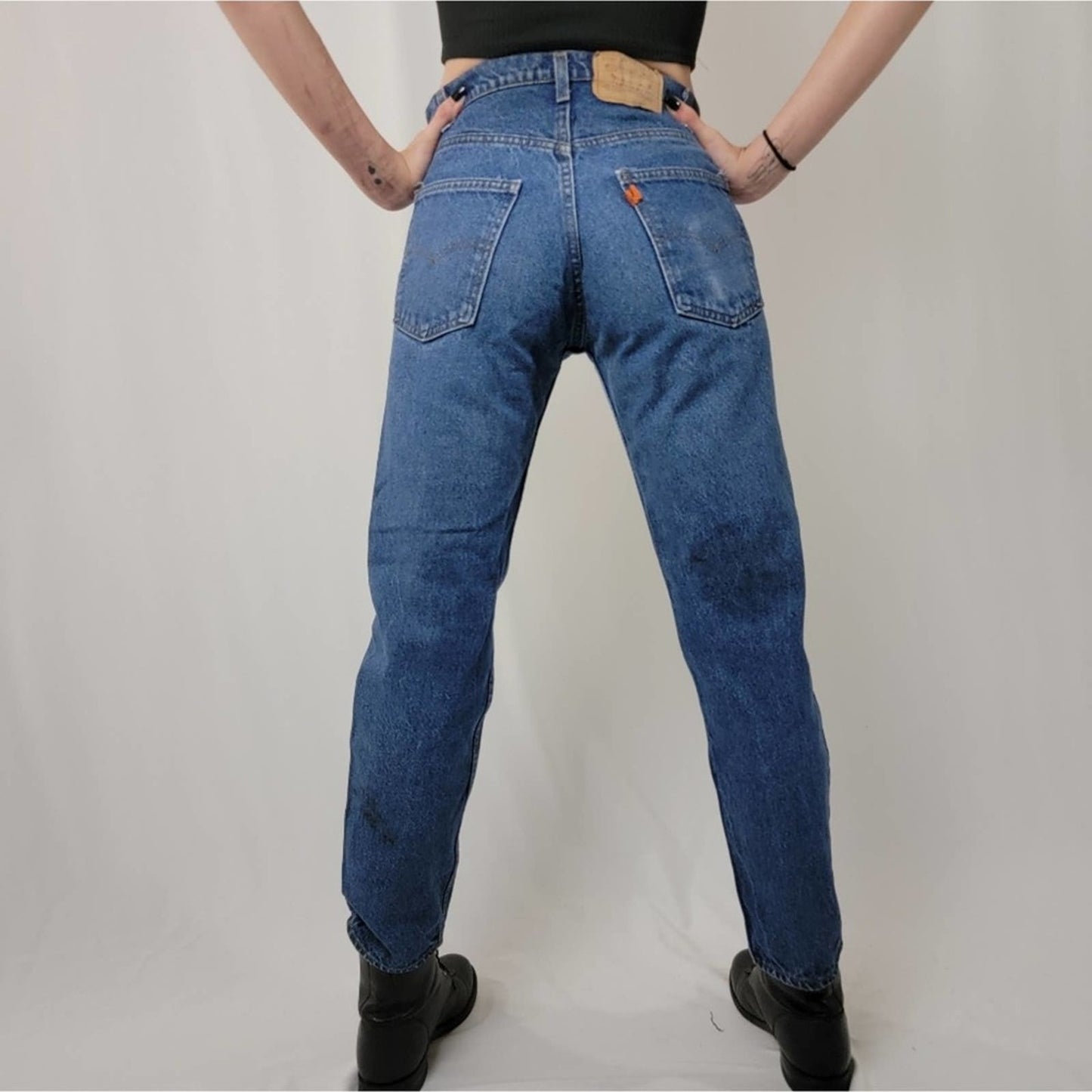 Rare Vintage 1983 Levis 20505 0217 Orange Tab Mom Jeans