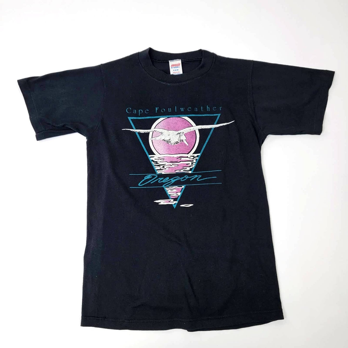 Vintage 90s Cape Foulweather Oregon Tee Shirt - S