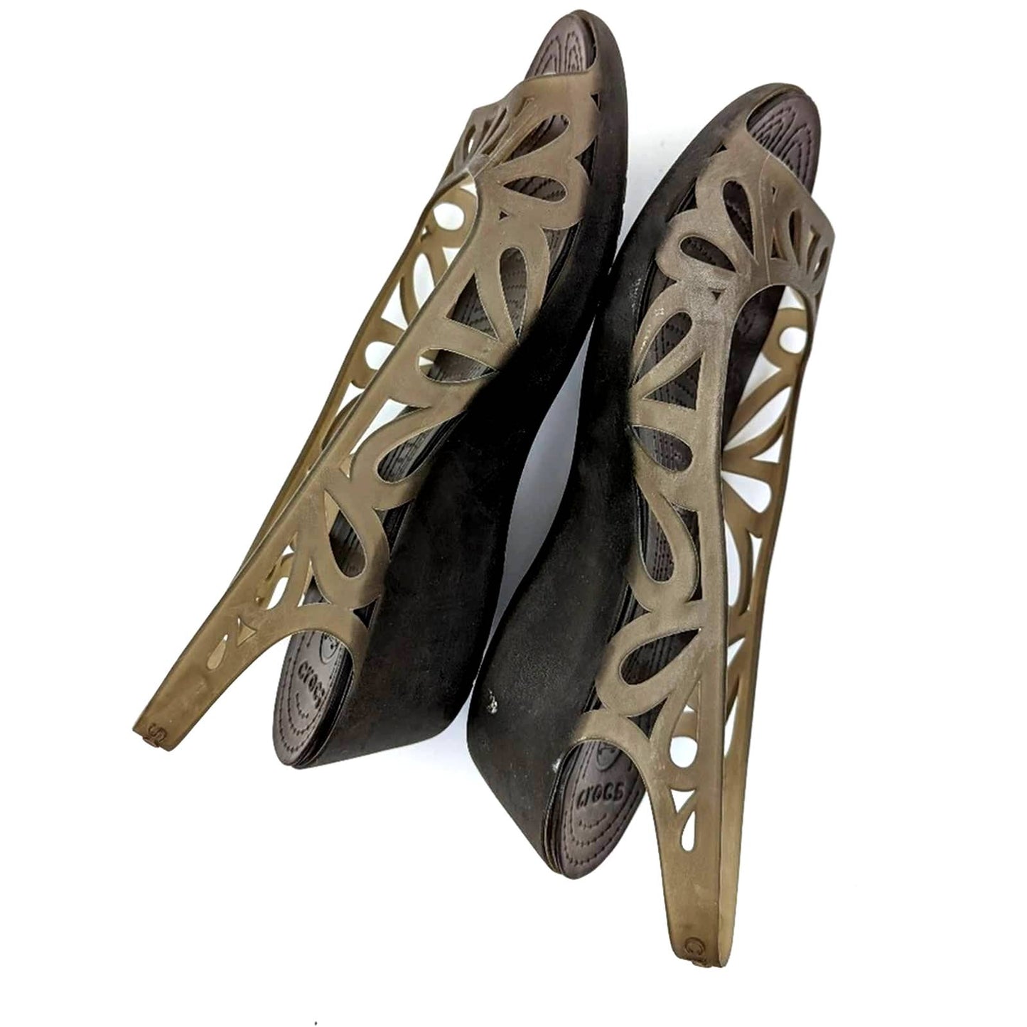 Crocs Adrina III Mini Wedge Sandal Shoes - 10