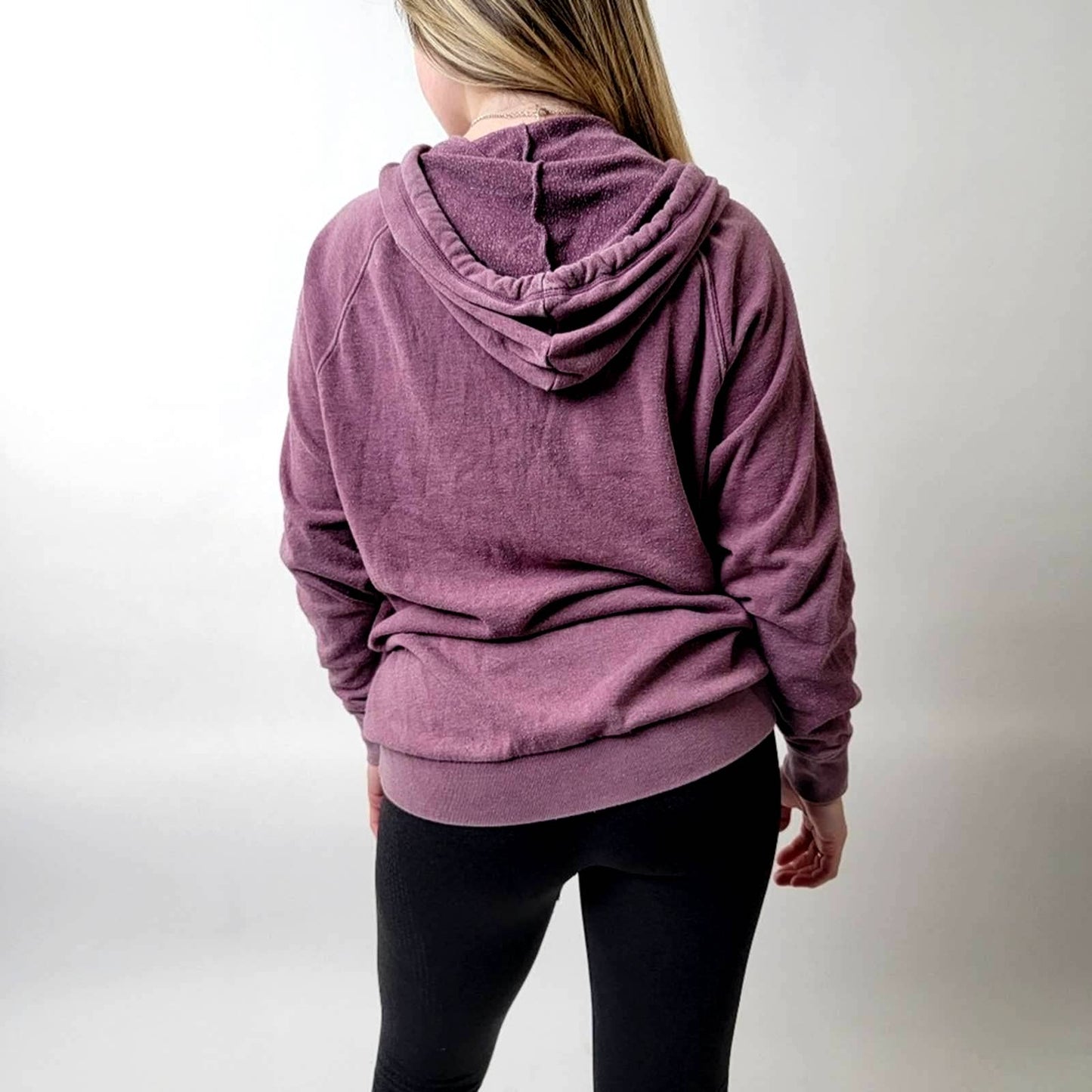 American Eagle Plum Hoodie - S