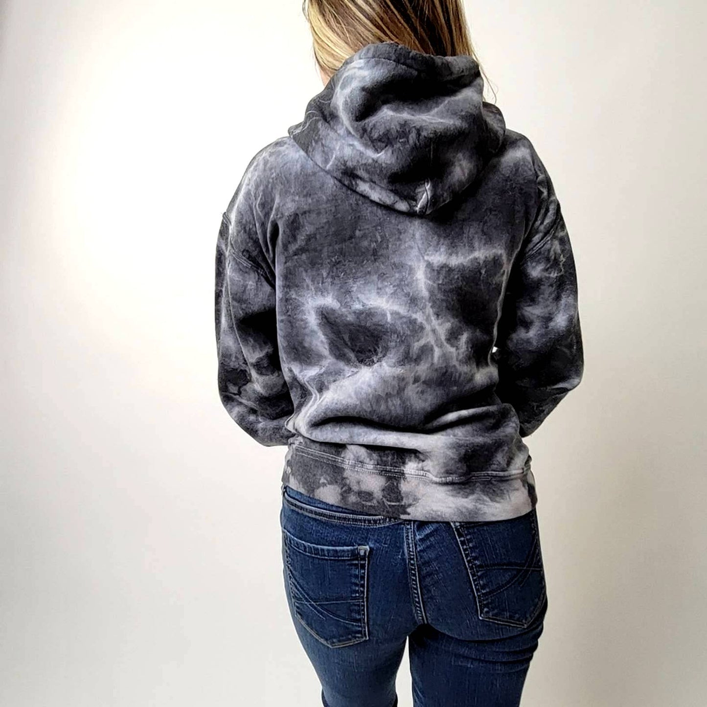 XXX RUDE Grey Tie Dye Hoodie