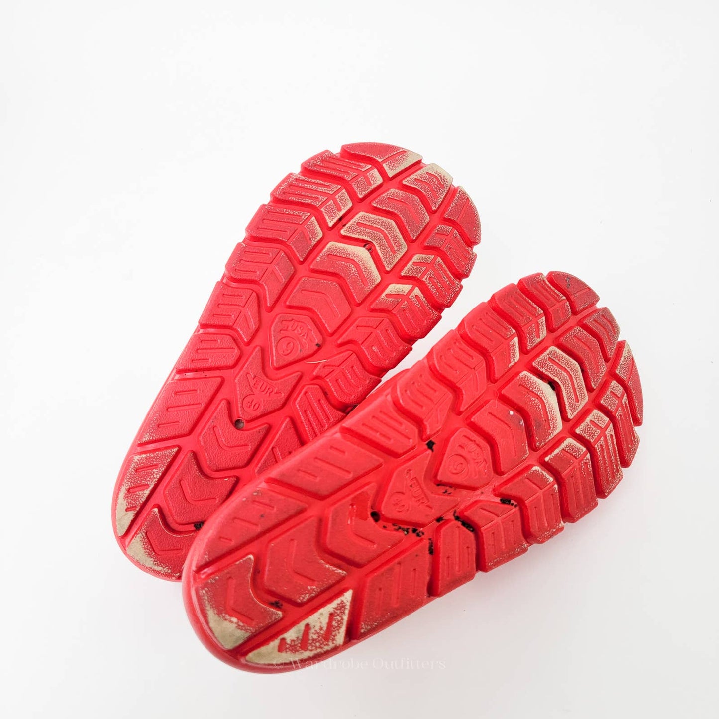 Jeffrey Campbell Red Slip On Slide Sandals - 9