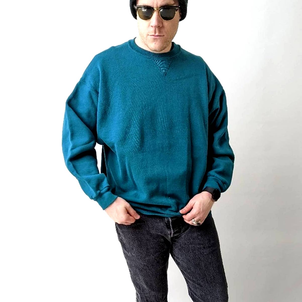 Vintage 90s Hanes HEAVYWEIGHT Sweatshirt │XXL