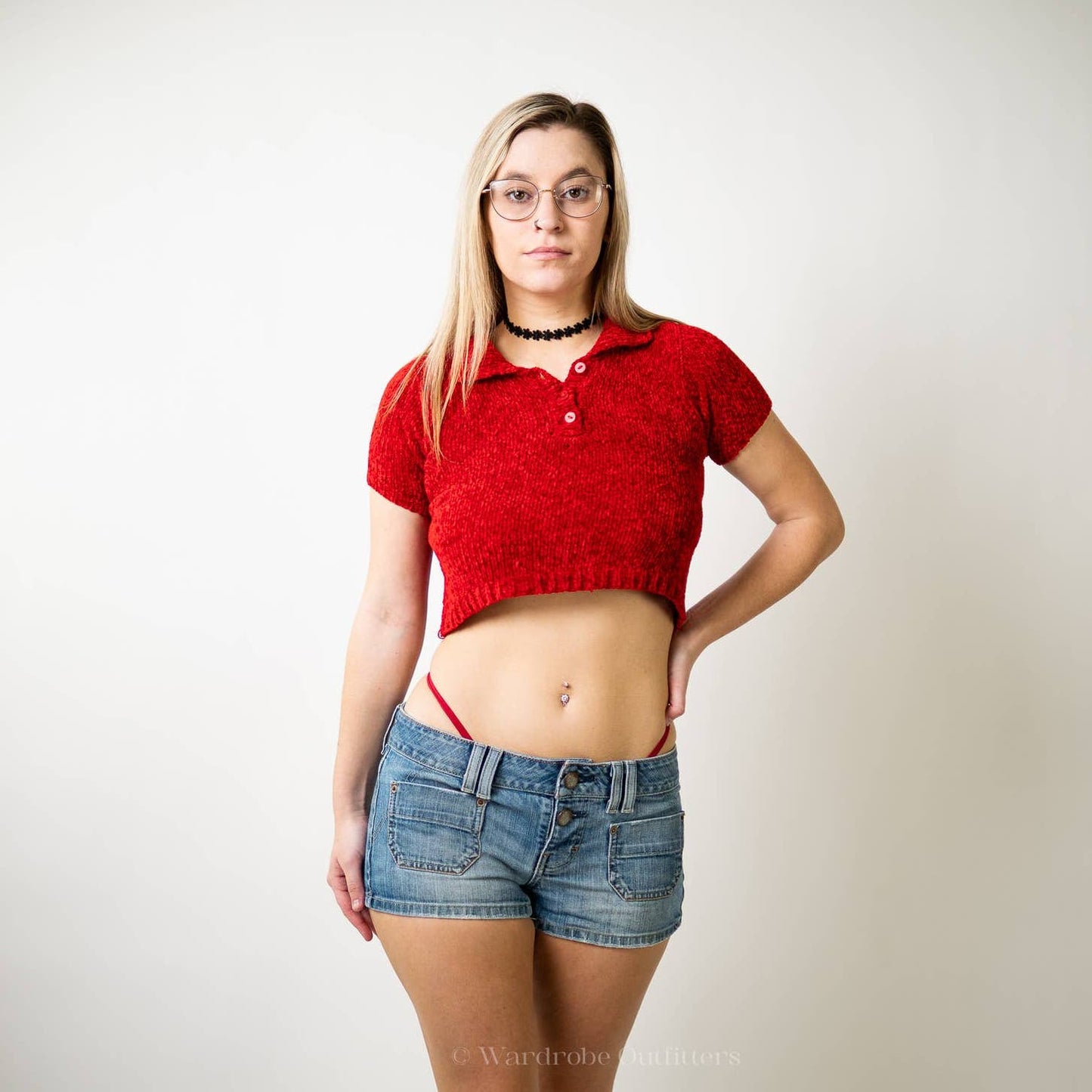Vintage Y2K American Eagle Patch Pocket Mini Low Rise Shorts