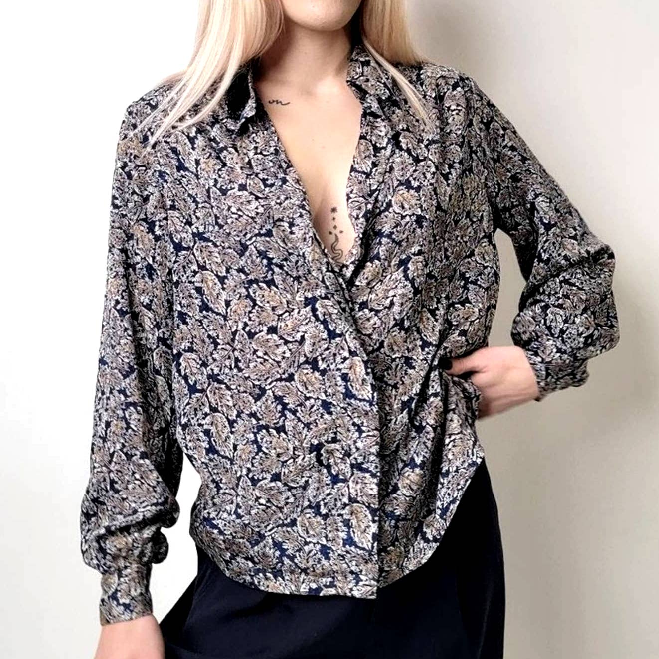 Vintage Pendleton Western Paisley Button Down Shirt