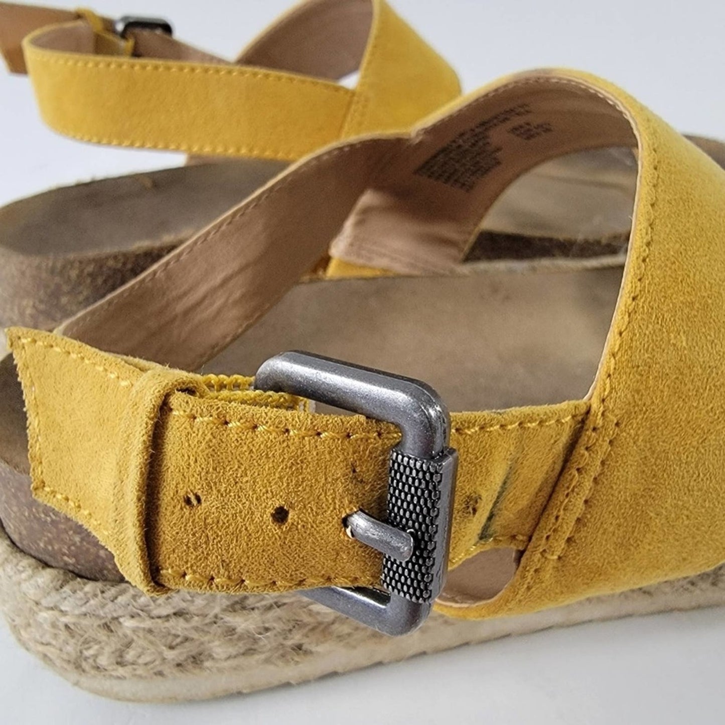 Sun Tan Platform Espadrille Strappy Sandals - 9
