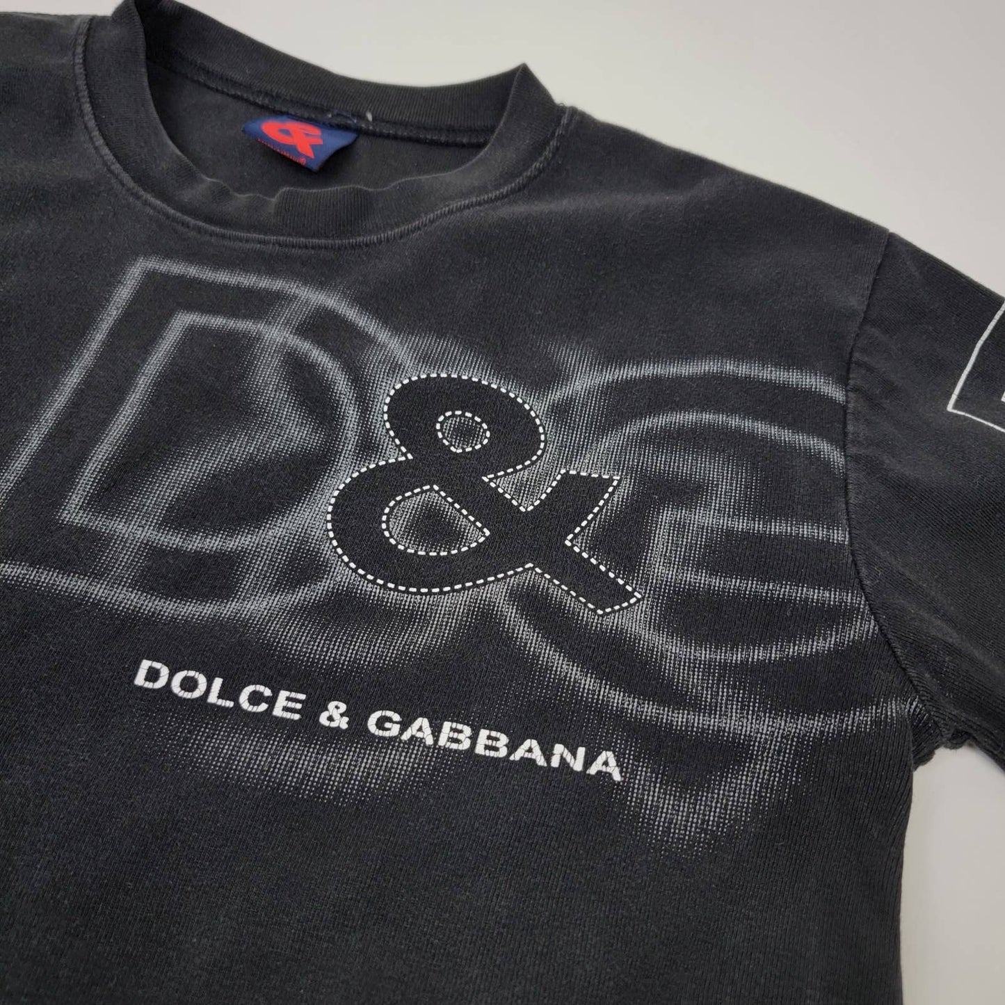 Vintage Y2k DG Dolce Gabbana Long Sleeve Logo Shirt
