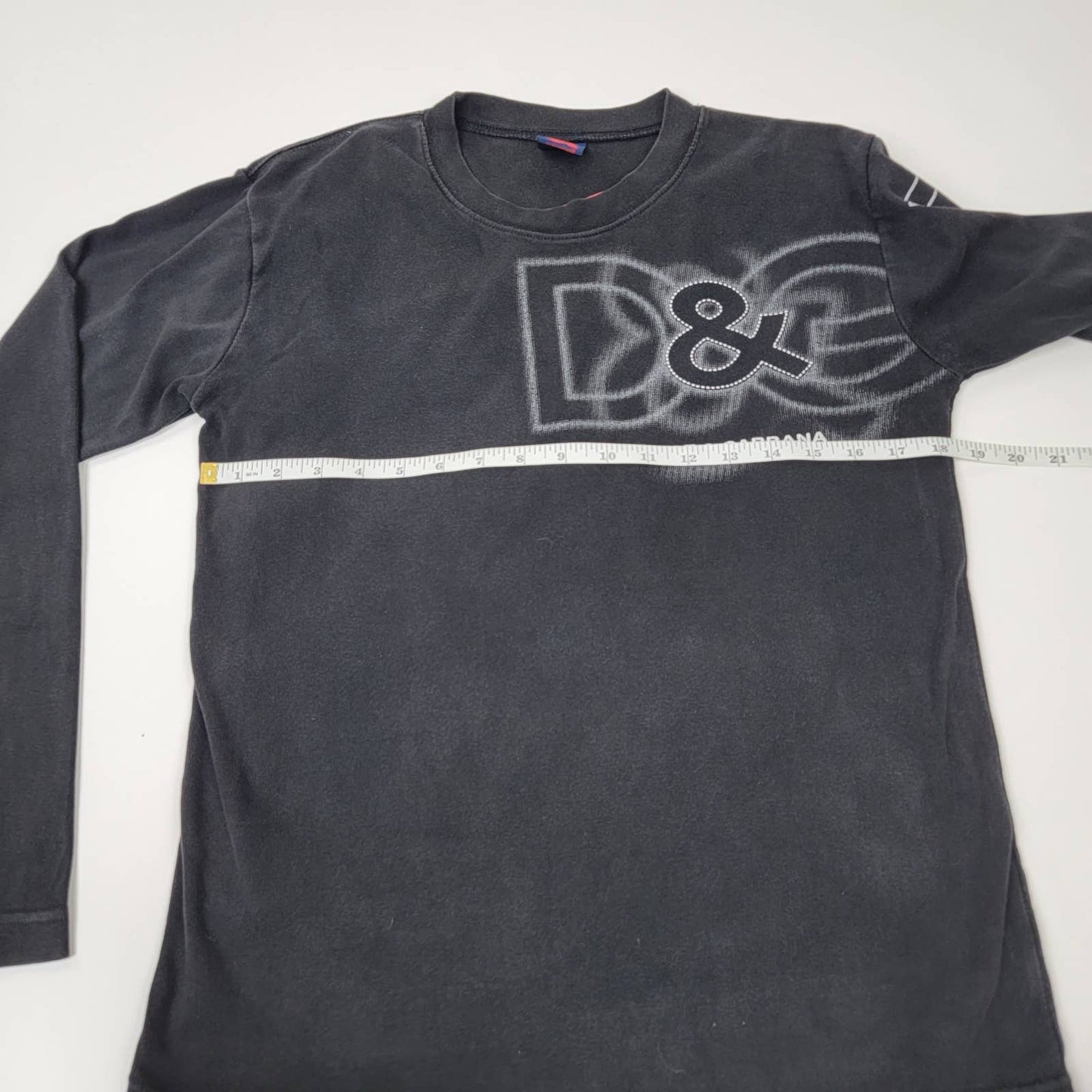Vintage Y2k DG Dolce Gabbana Long Sleeve Logo Shirt