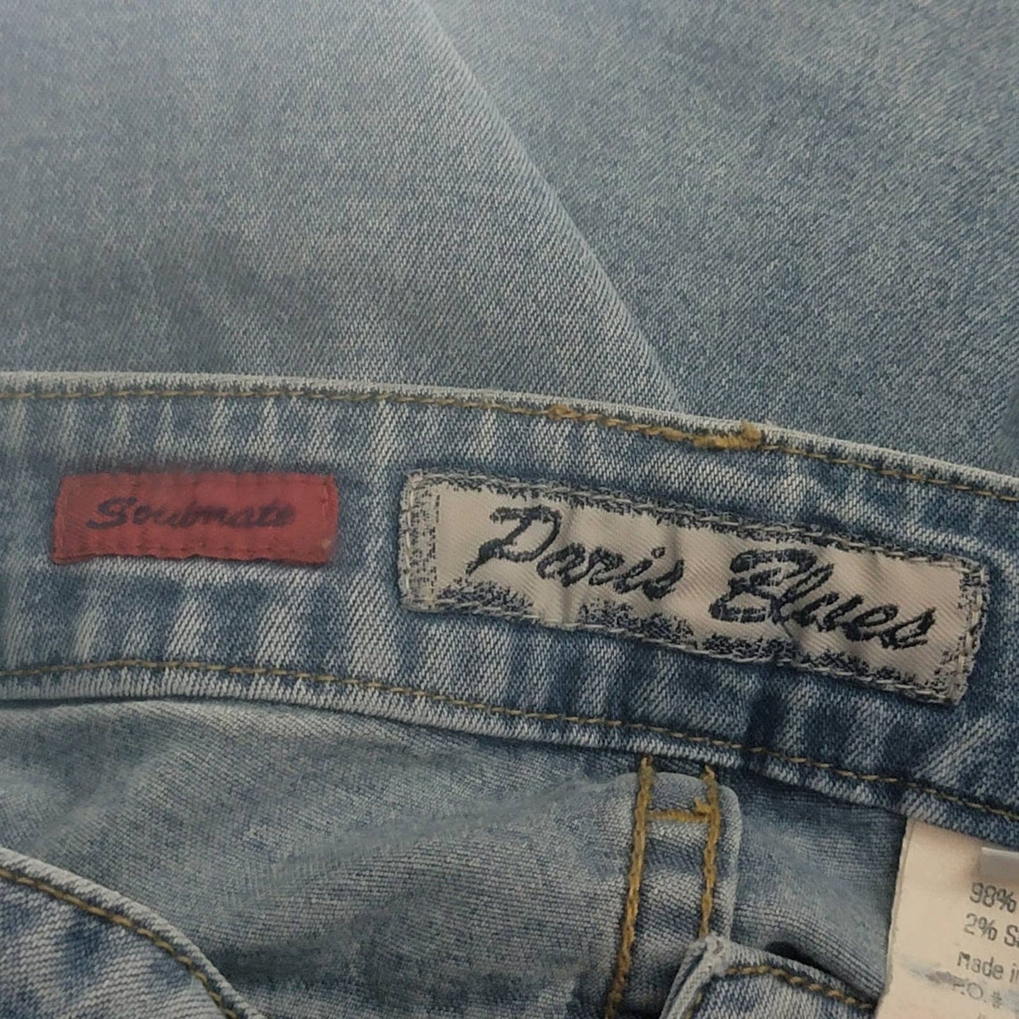 Vintage Y2K 2000s Paris Blues Soulmate Flared Bootcut Jeans