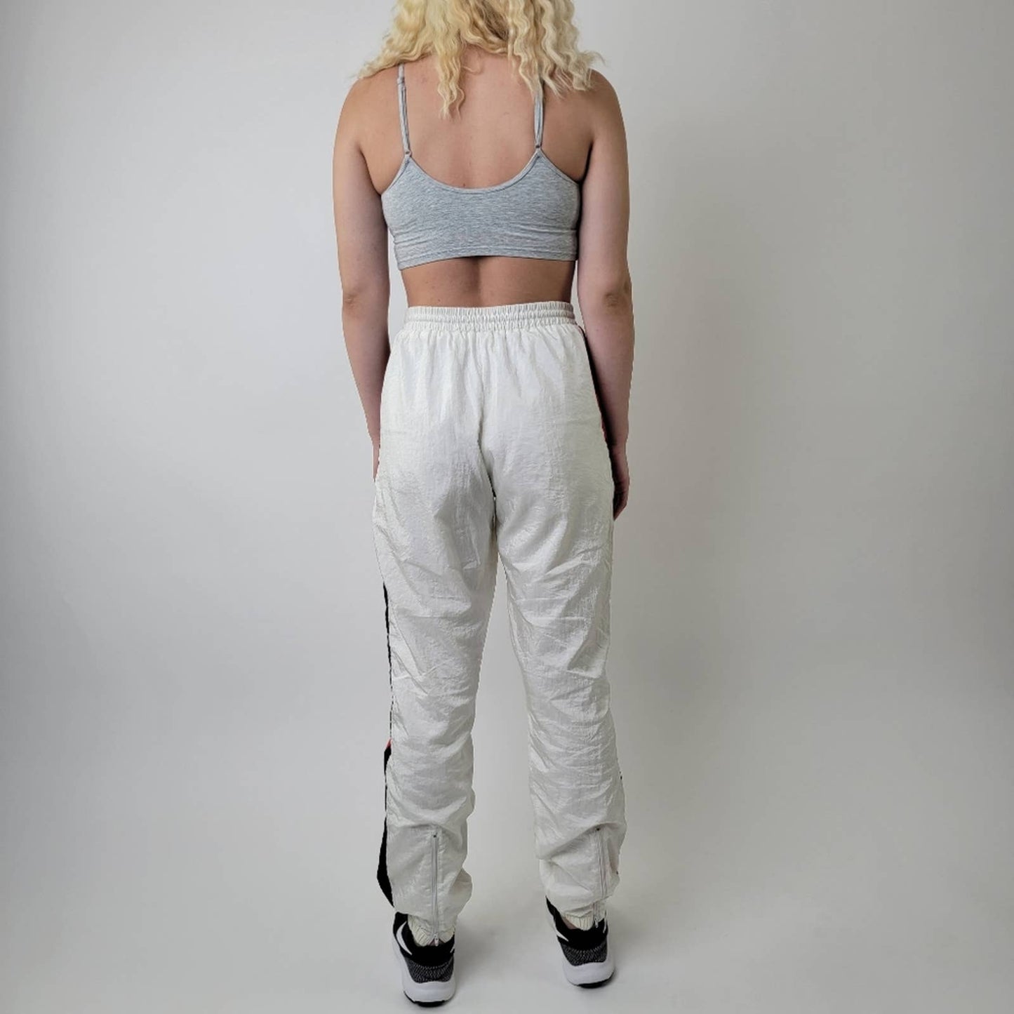 Boast USA Striped Colorblock Warm-Up Jersey Lined Track Pants - M