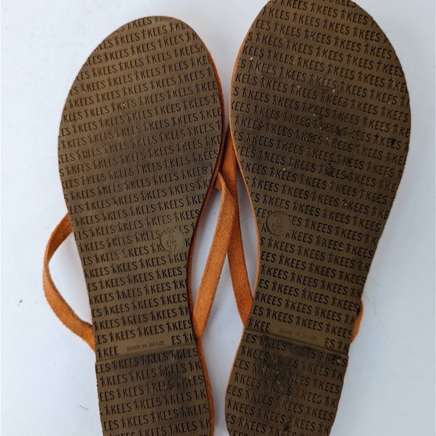 TKEES Lily Suede Flip Flops - 7