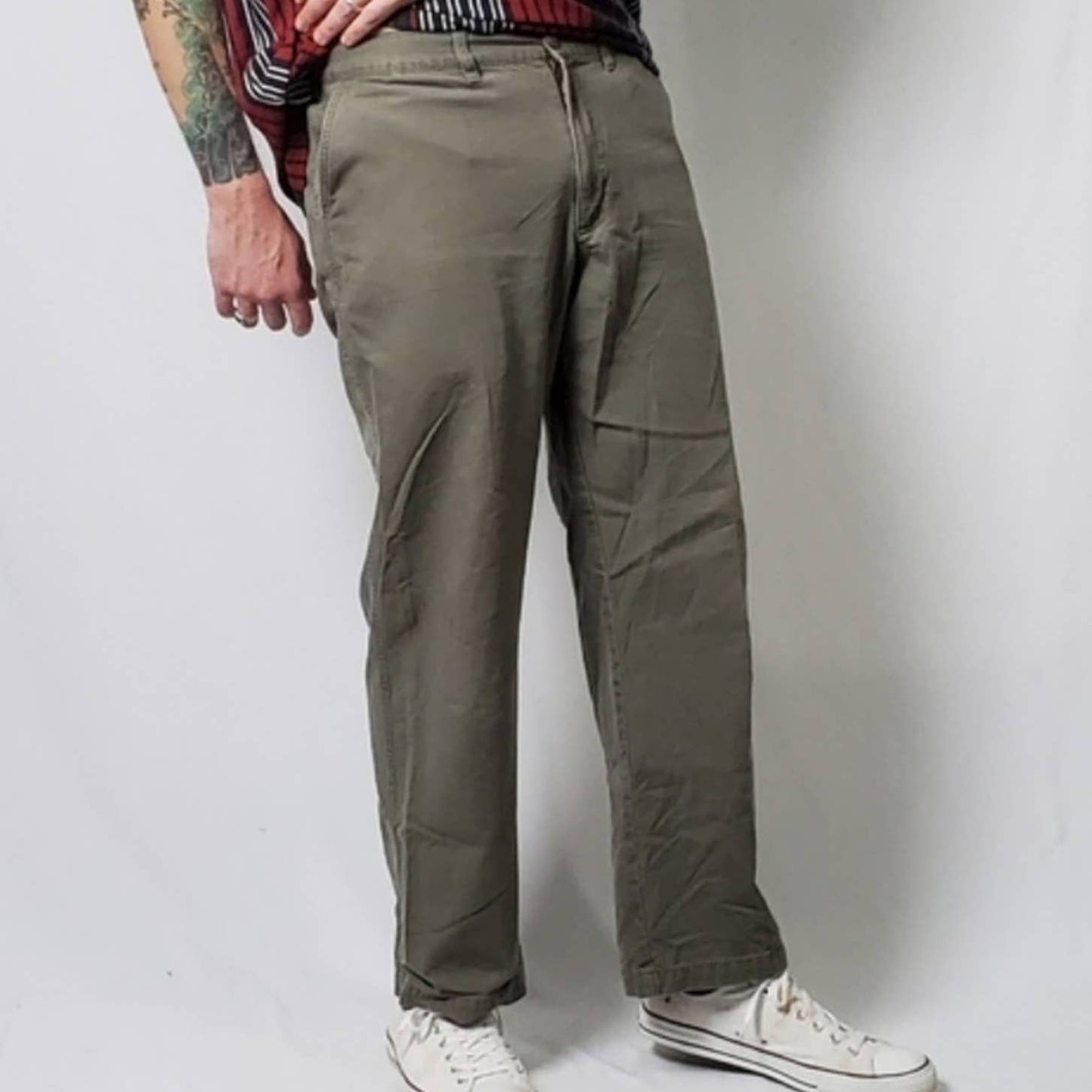 Patagonia Hunter Green Cargo Chino Hiking Camping Pants