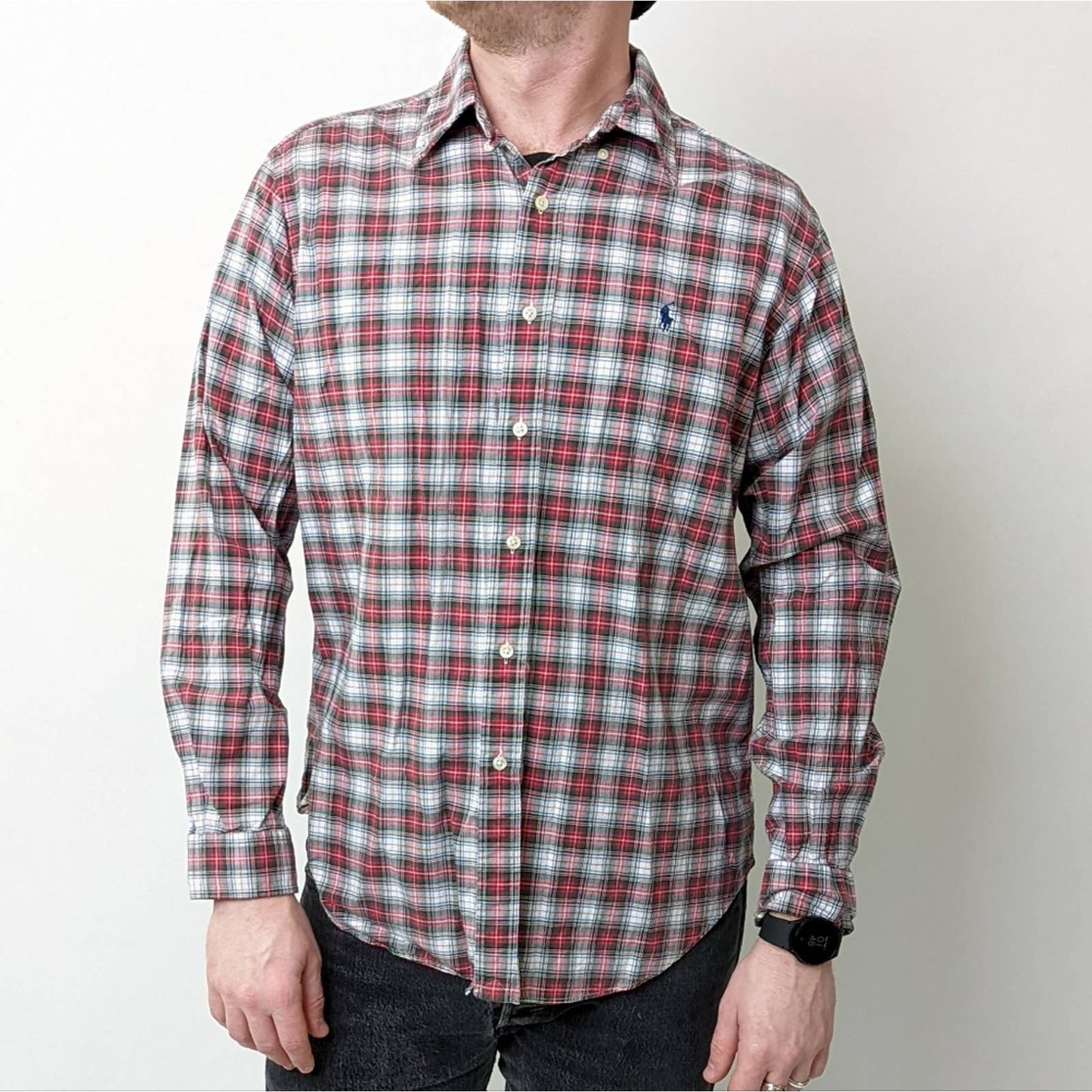 Ralph Lauren Plaid Button Down Shirt - L