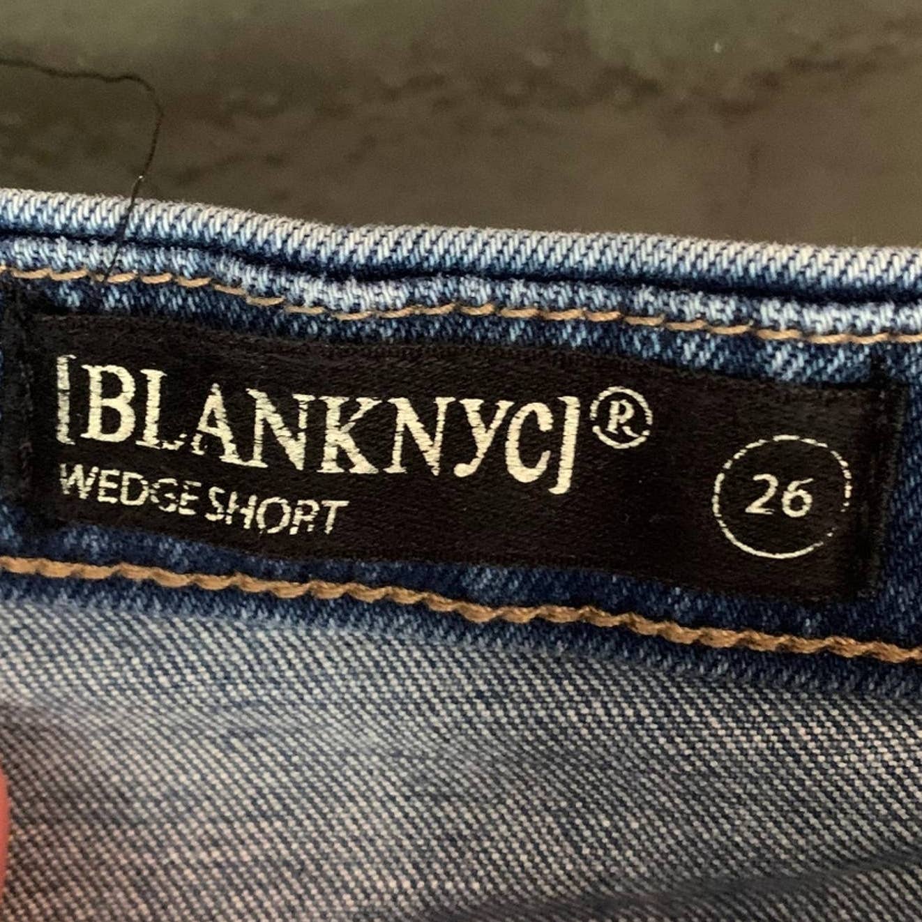 Blank NYC Cutoff Cheeky Stretch Denim Jean Shorts - 26