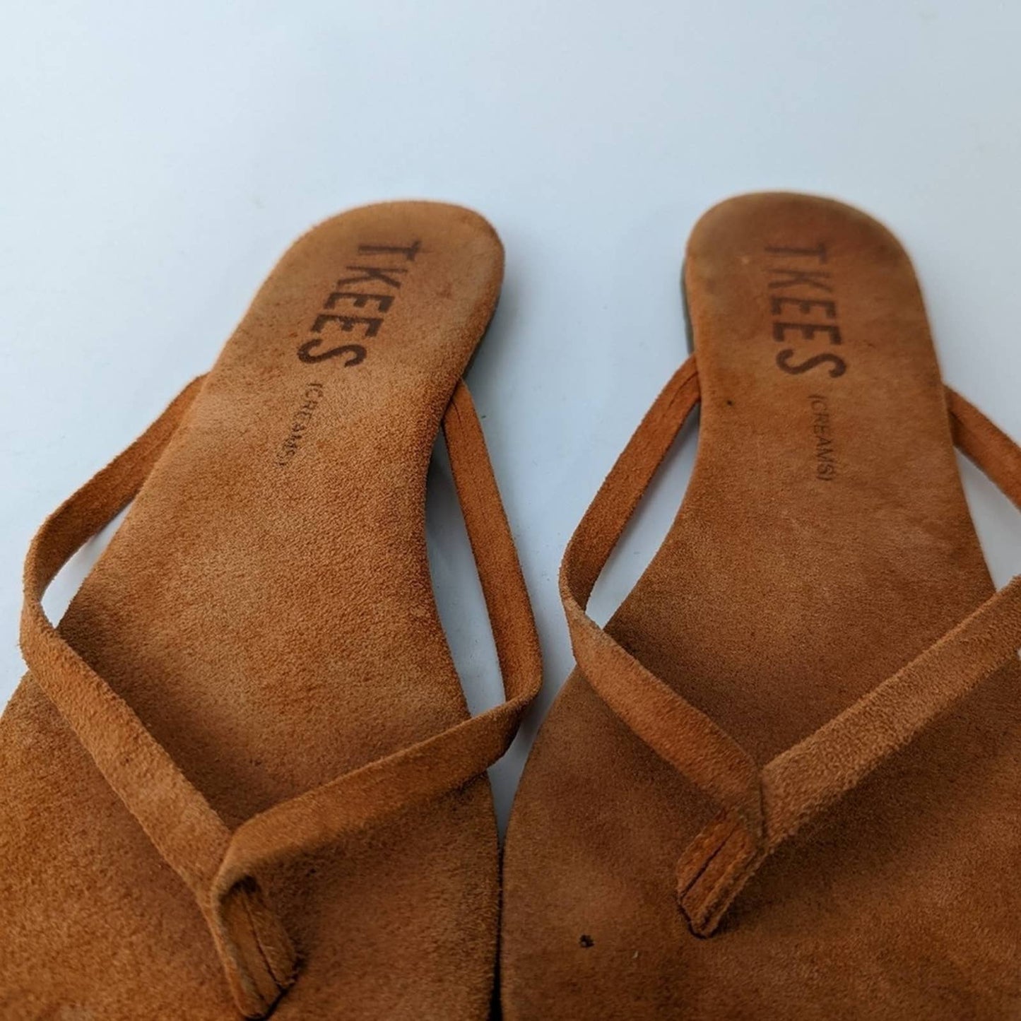 TKEES Lily Suede Flip Flops - 7