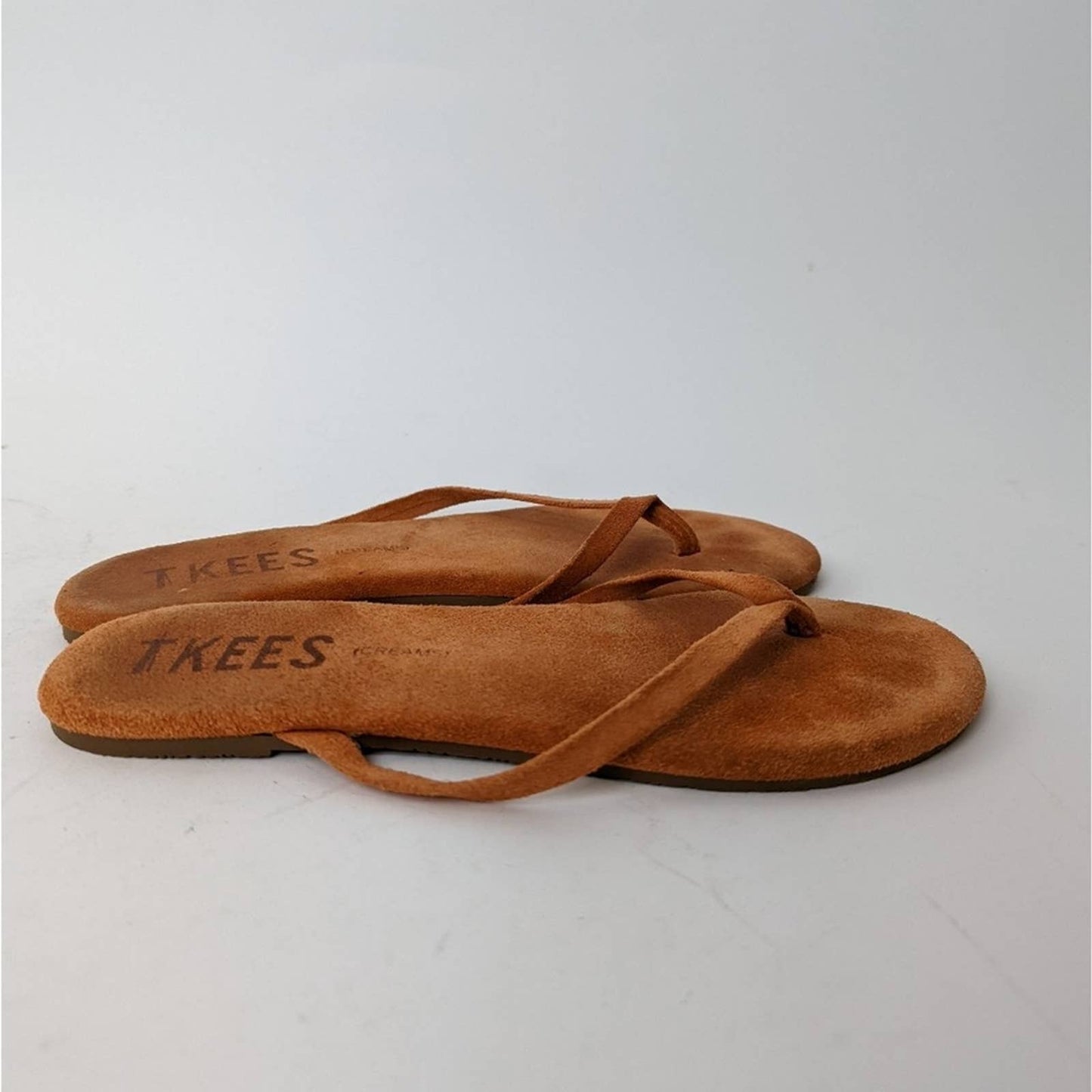 TKEES Lily Suede Flip Flops - 7