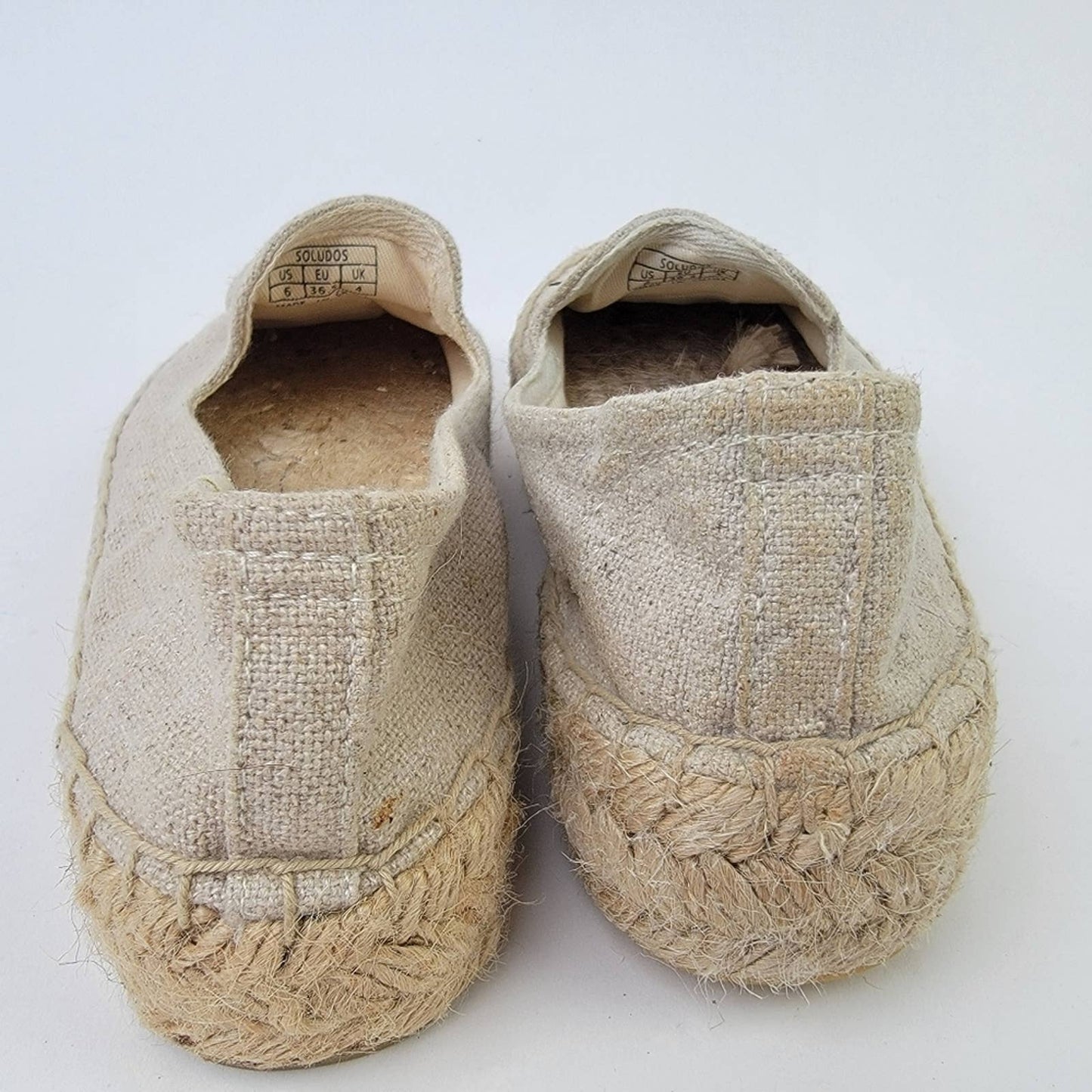 Soludos x Jason Polan Platform Espadrille Panda Flats - 6