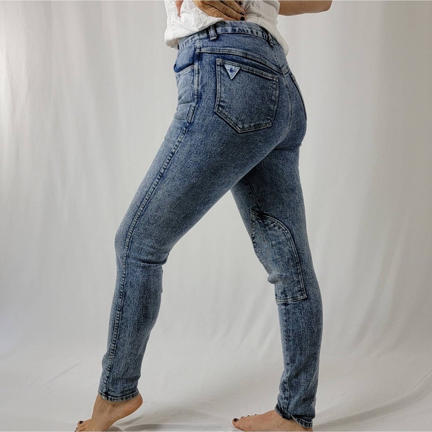 Vintage 90s Miller’s Acid Washed Western Riding Jeans