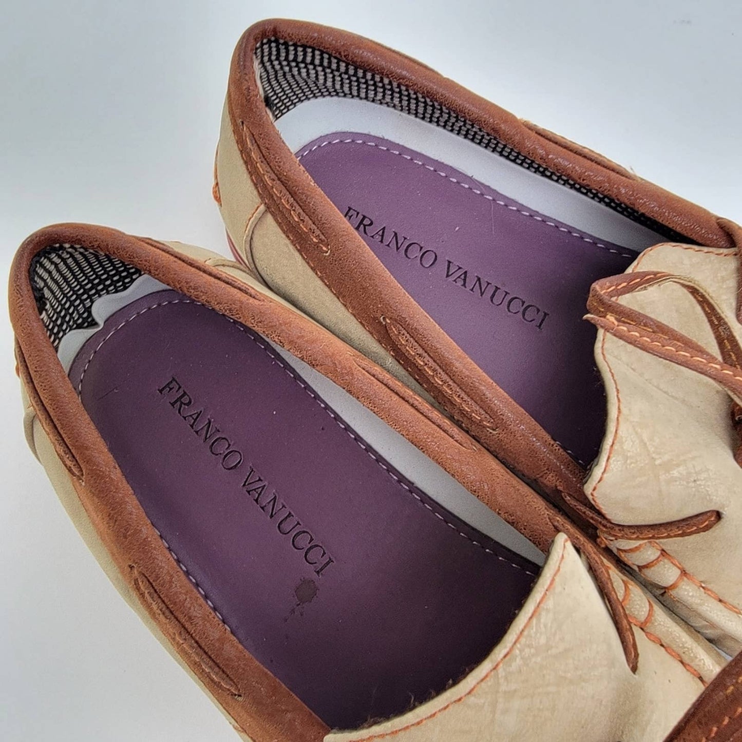 Franco Vanucci Slip On Boat Driving Loafer Shoes - 10