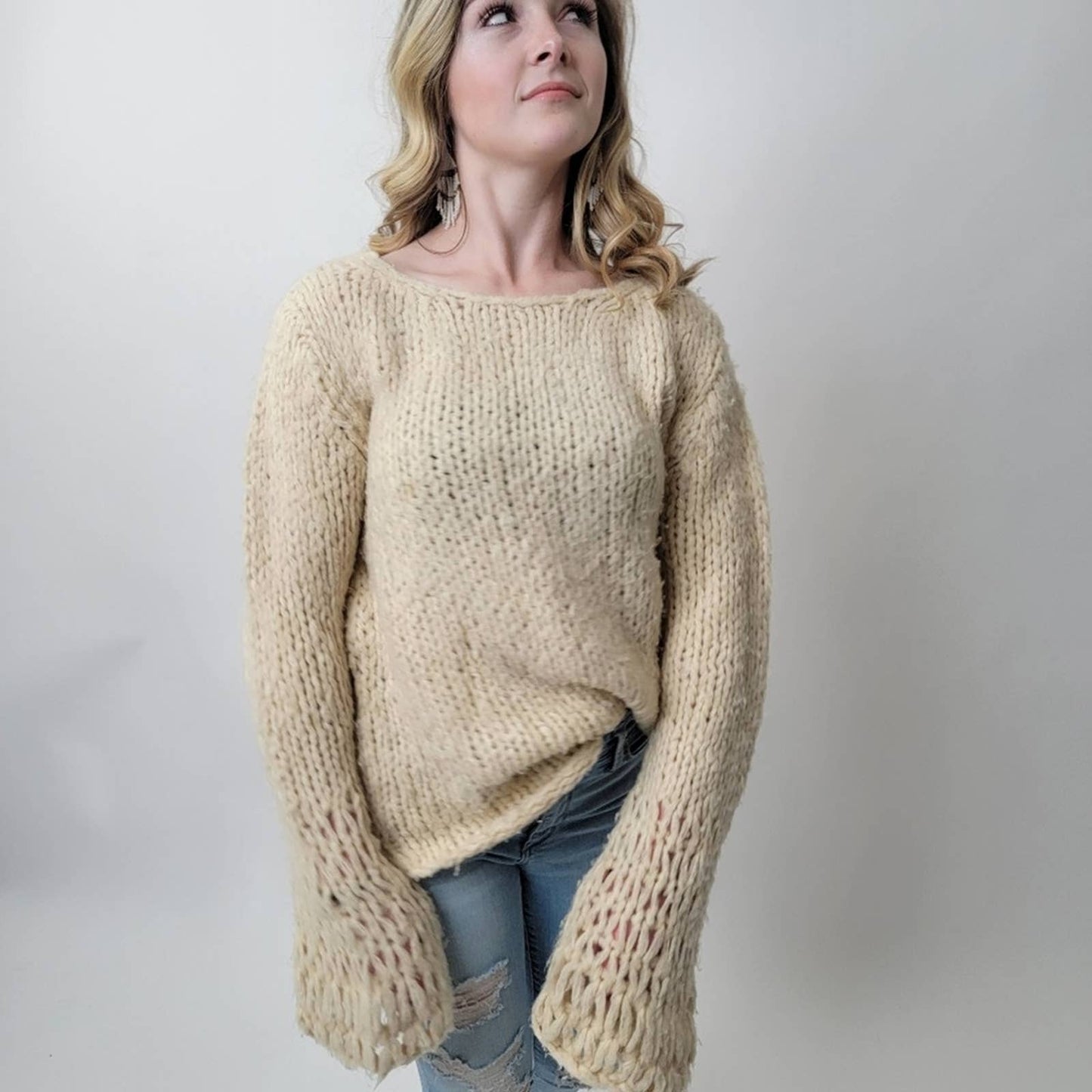 Banana Republic Chunky Knit Oversized Sweater - S