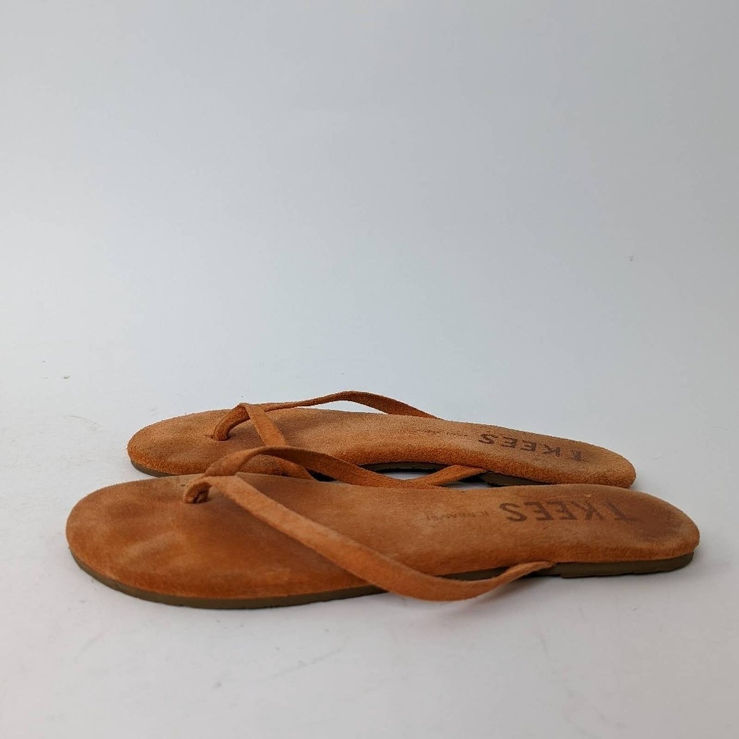 TKEES Lily Suede Flip Flops - 7