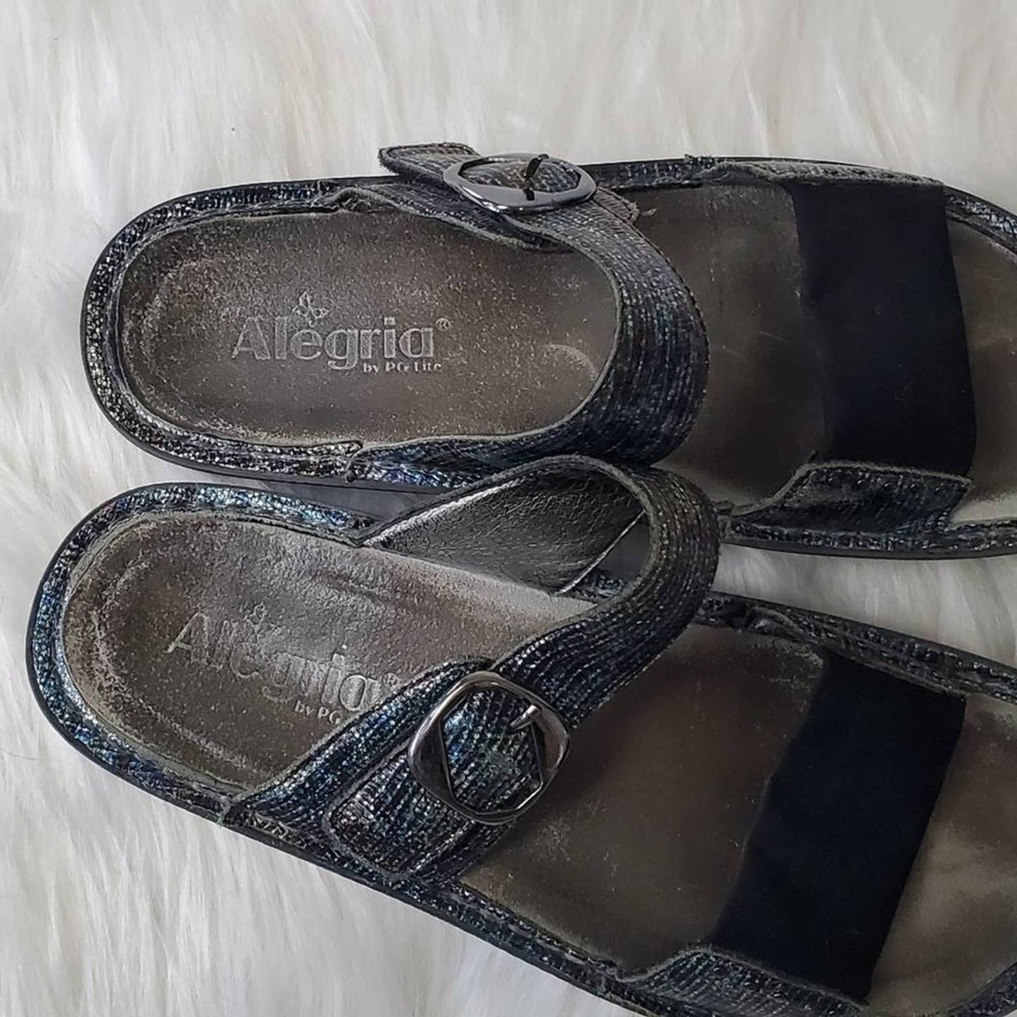 Algeria Karen Rainbow Casual Slide Slip On Loafer Platform Sandals - 39 / 9