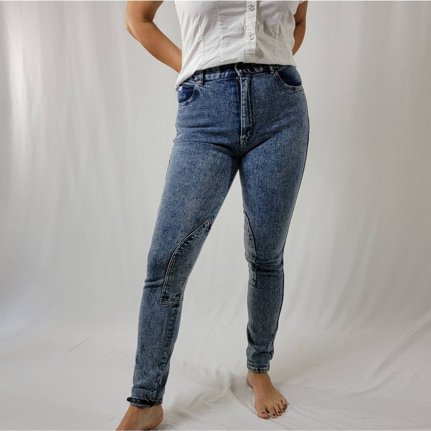Vintage 90s Miller’s Acid Washed Western Riding Jeans