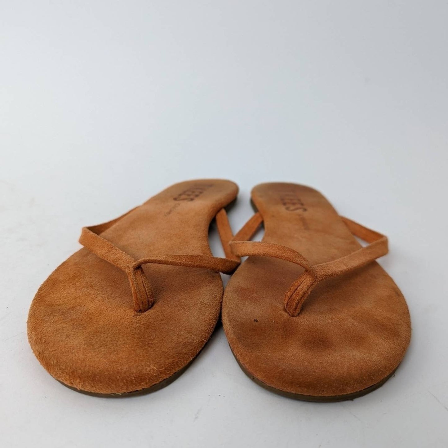 TKEES Lily Suede Flip Flops - 7