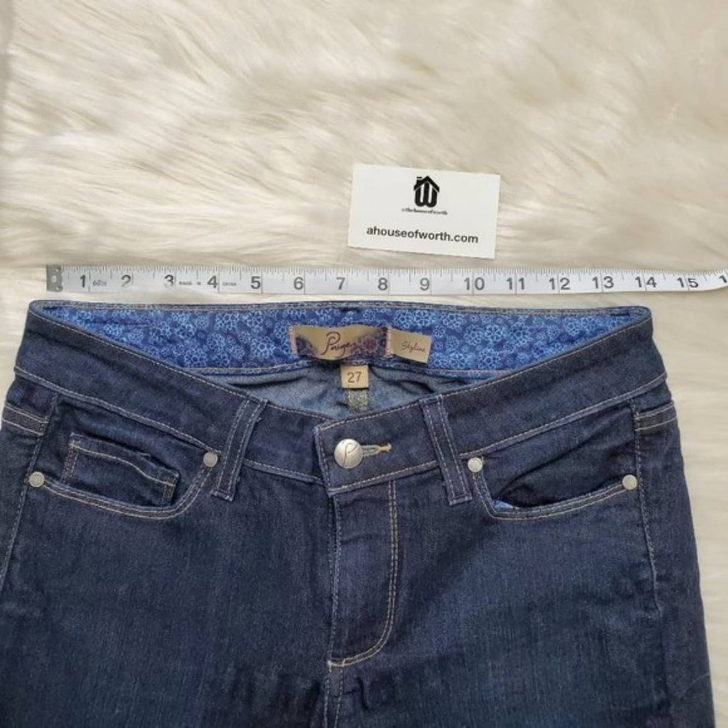 NWOT Paige Denim "Skyline" Flare Jeans - 27