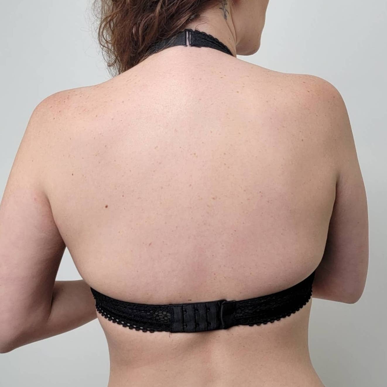 Victoria's Secret Black Lace Halter Bralette - S