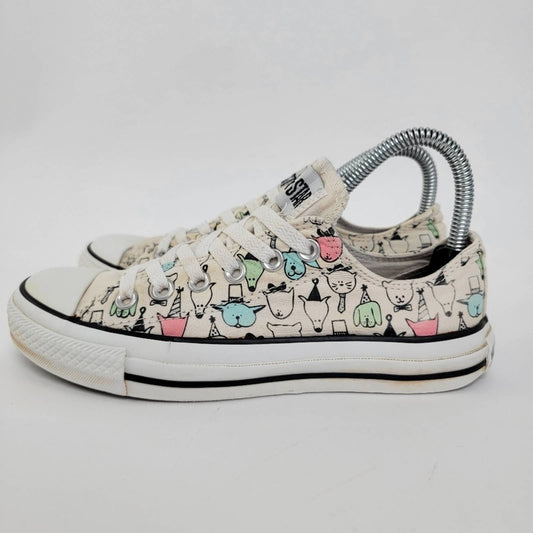 Converse Chuck Taylor All Star Cats and Dogs Lo Top Sneakers - 7