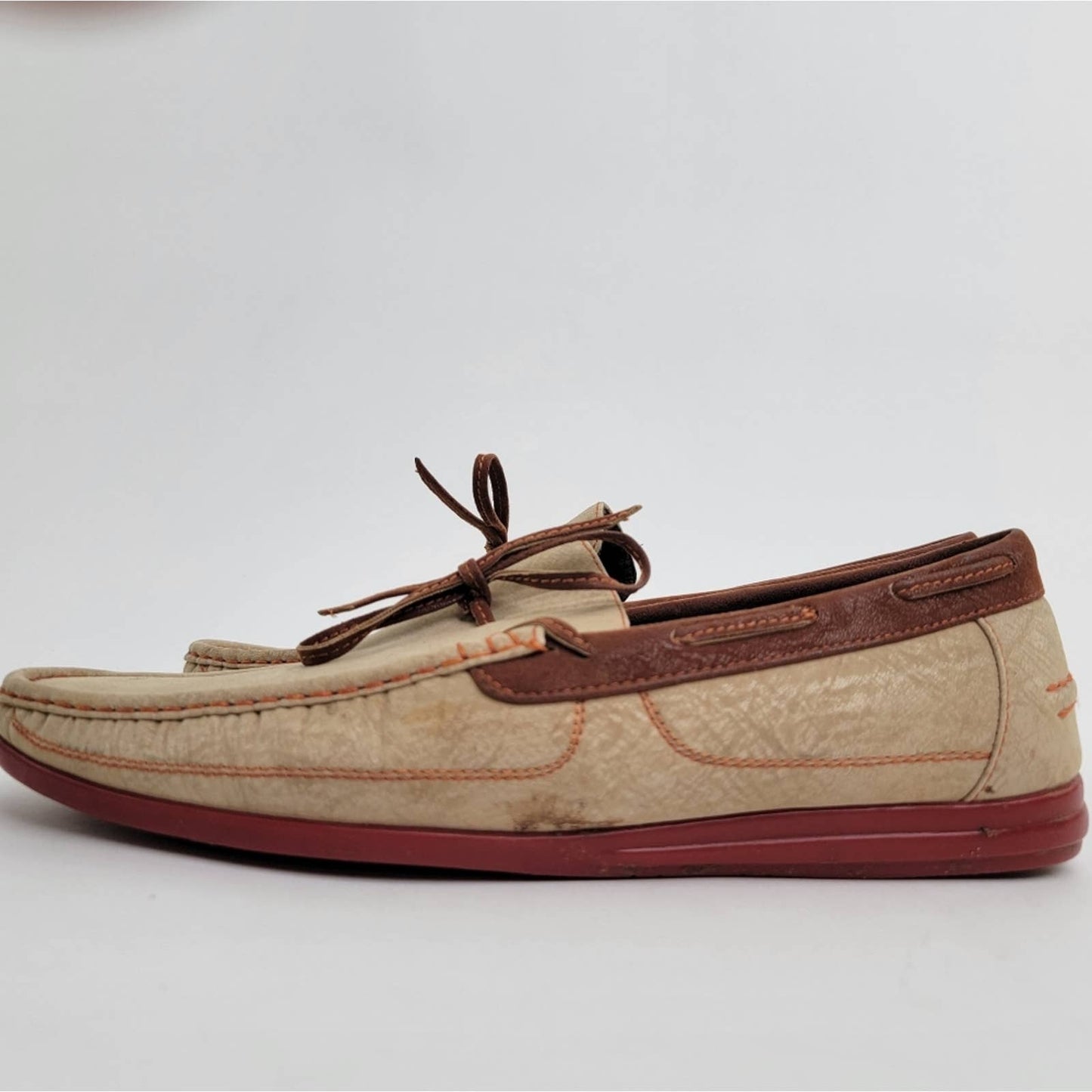 Franco Vanucci Slip On Boat Driving Loafer Shoes - 10