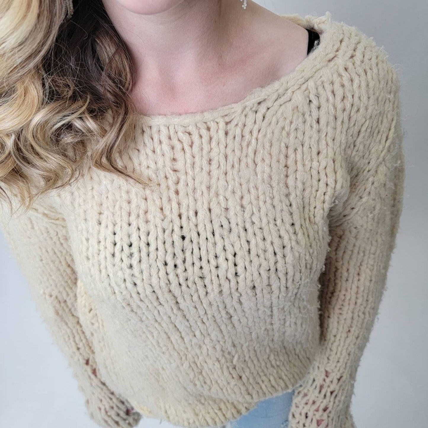 Banana Republic Chunky Knit Oversized Sweater - S