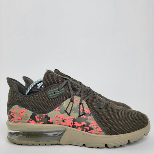 Nike Air Max Sequent 3 C Neutral Olive Sneakers - 10.5 / 12