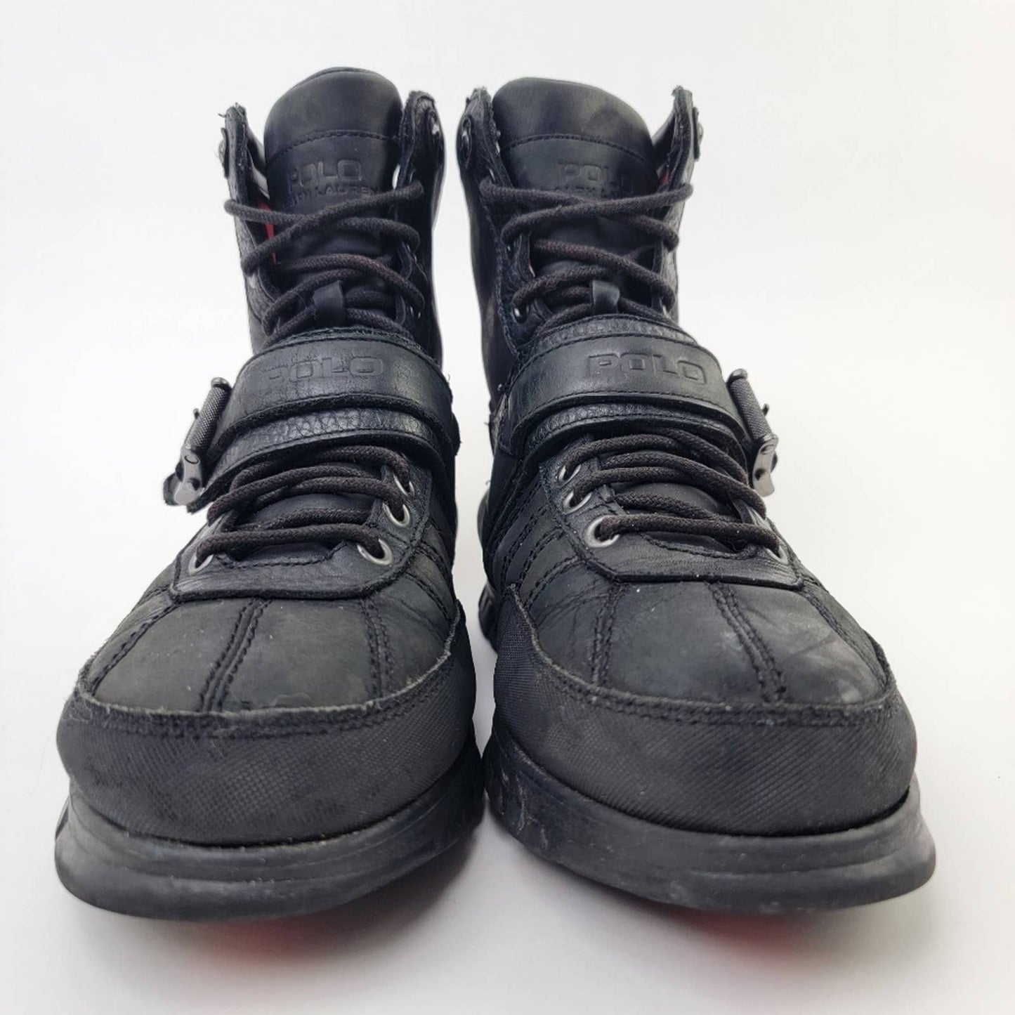 Polo Ralph Lauren Kilworth Moto Hiking Boots - 9.5