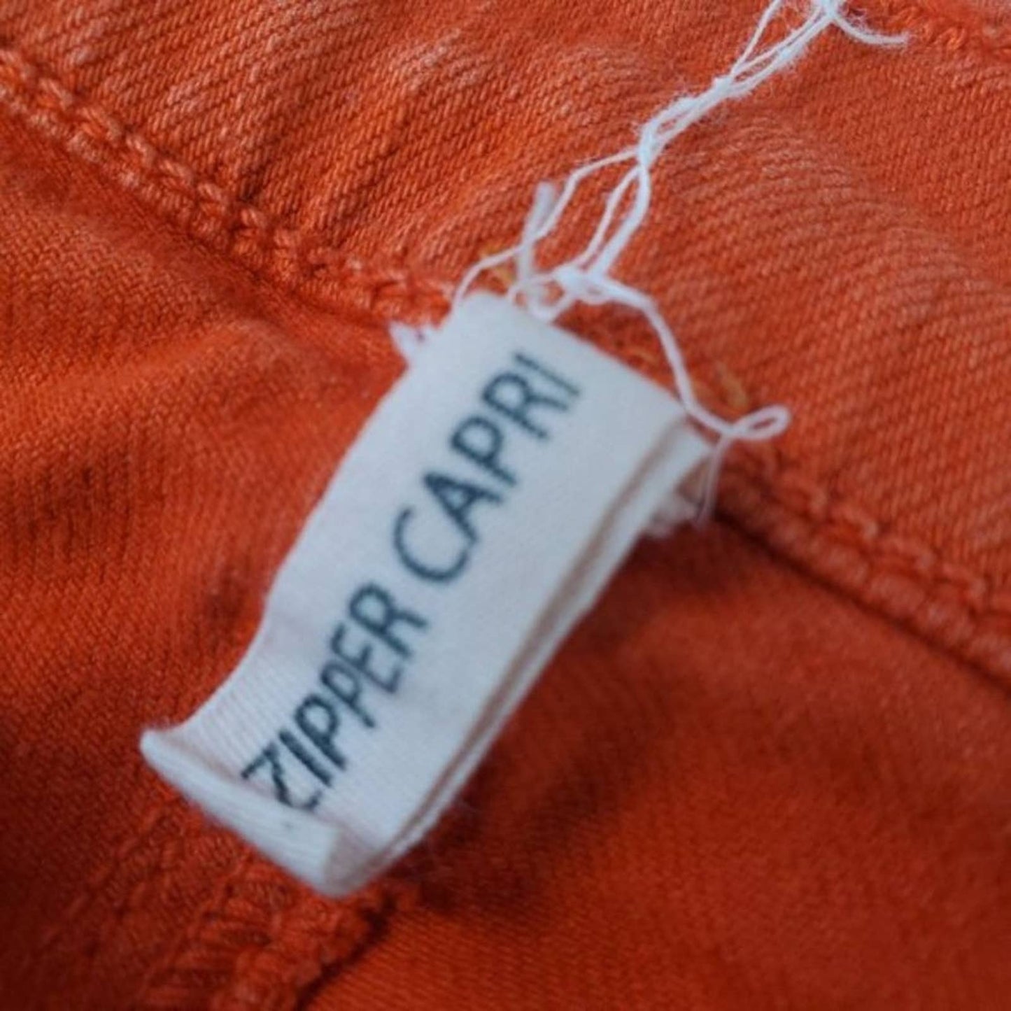 rag & bone Zipper Capri Jean in Vermillion Denim│27