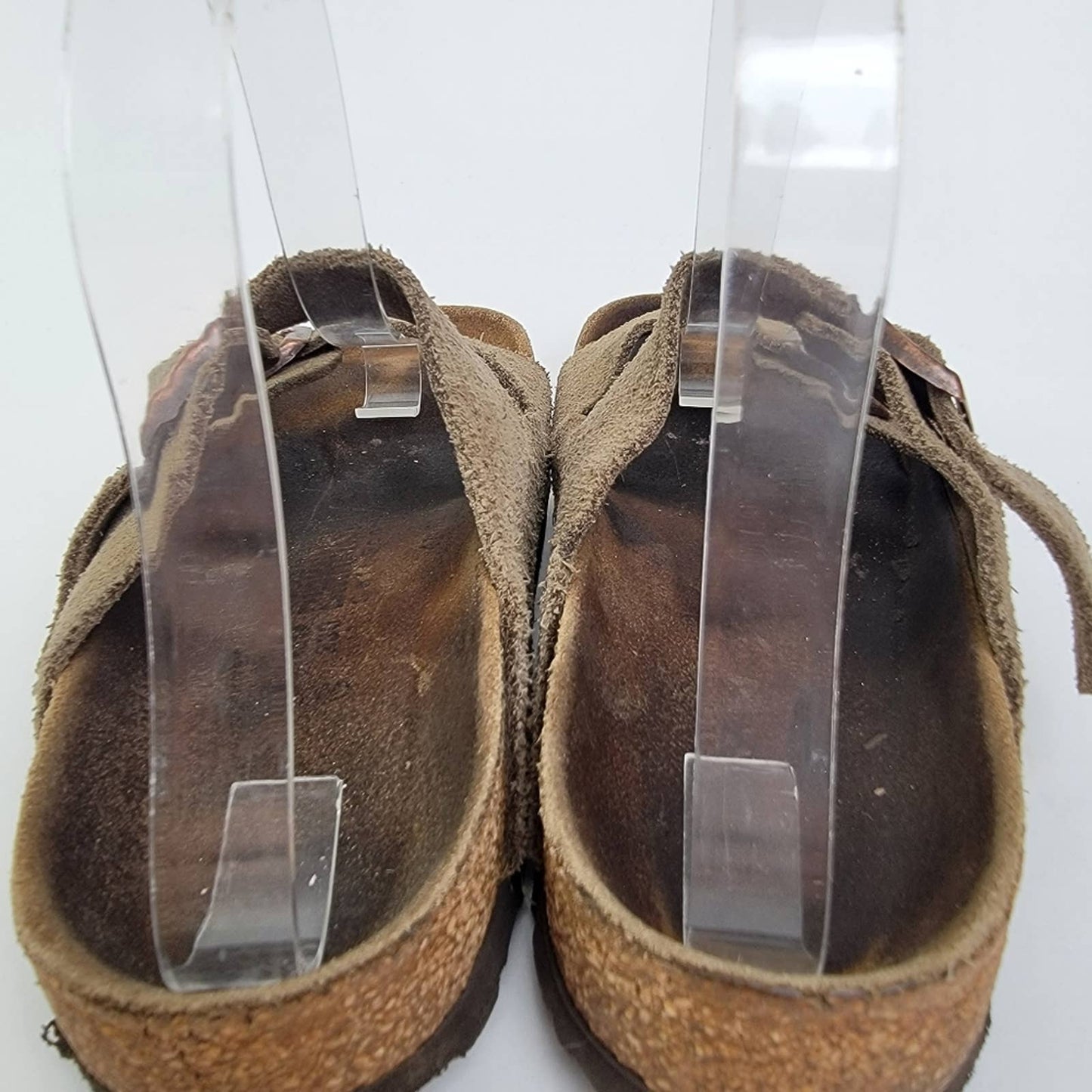 Birkenstock Arizona Tobacco Brown Suede Leather