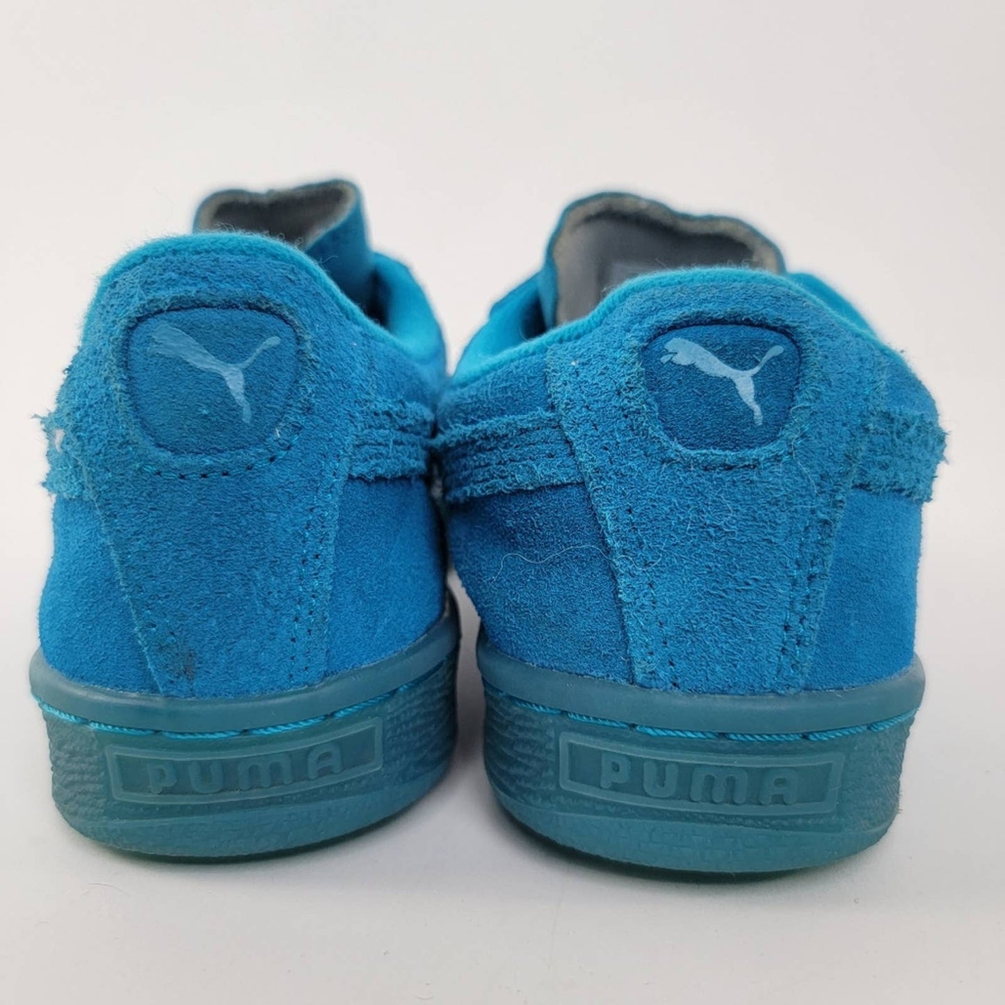 Puma Suede Iced Fluo Jr 'Atomic Blue' - 7