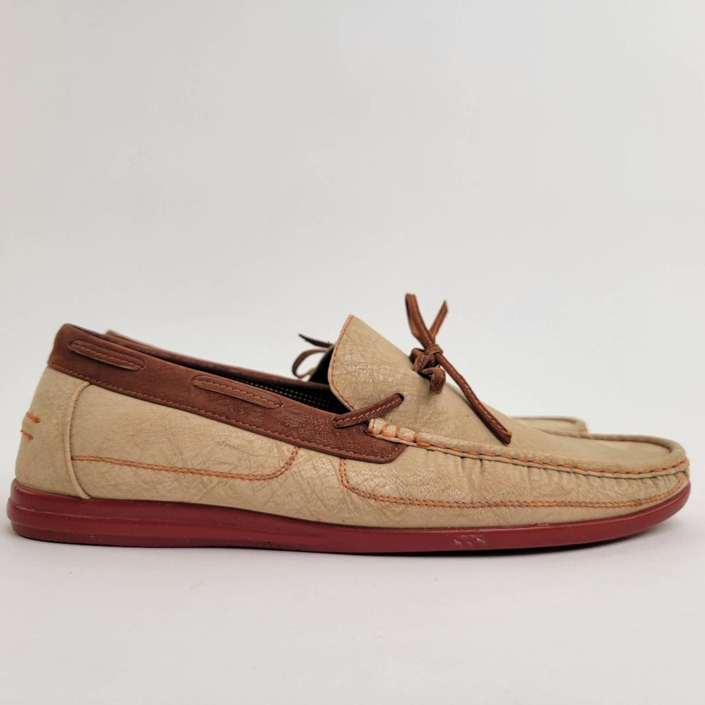 Franco Vanucci Slip On Boat Driving Loafer Shoes - 10
