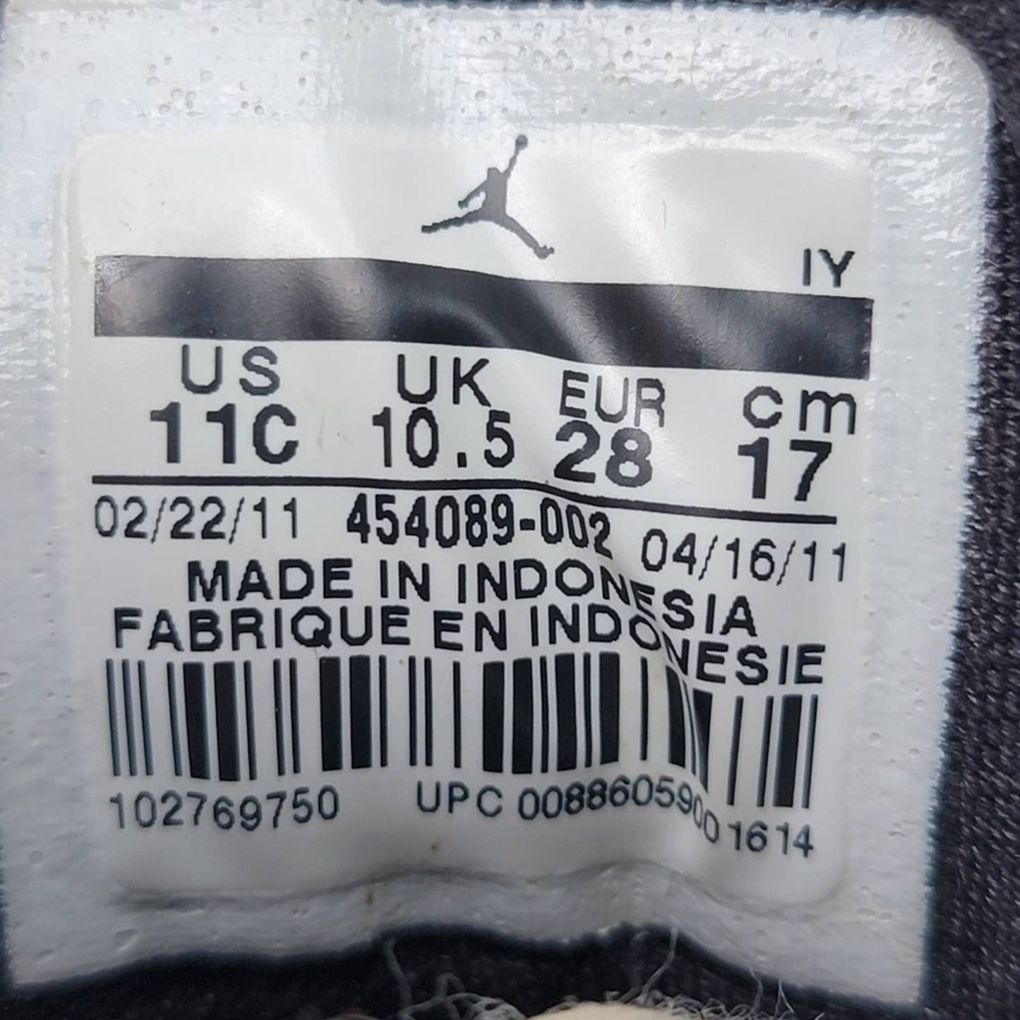 Jordan Flight (PS) Basketball Shoes - 11C