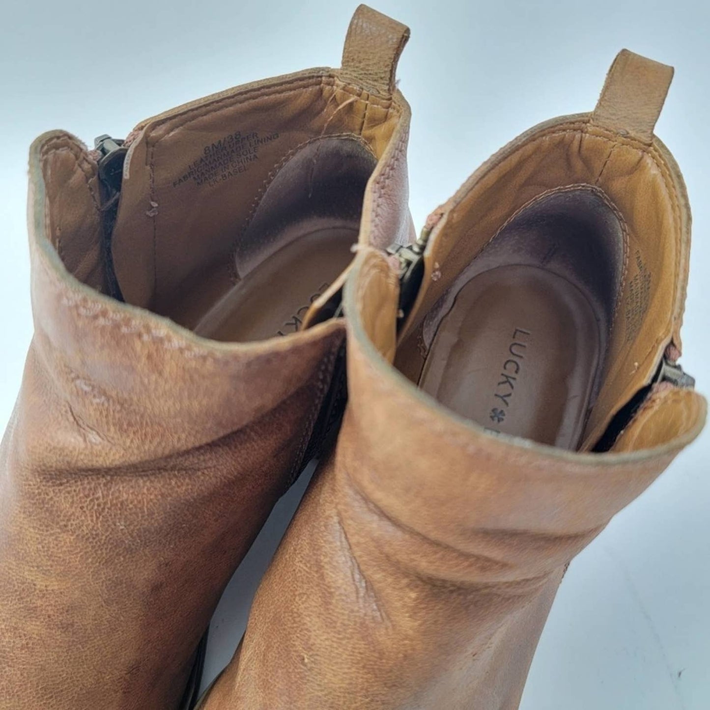 Lucky Brand Basel Bootie - Toffee - 8