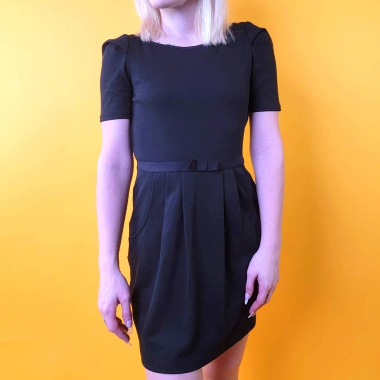 Deadstock NWOT Juicy Couture Black A-Line Dress - S