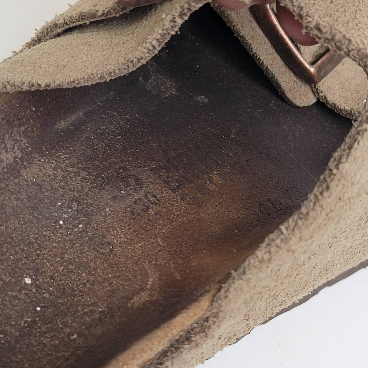 Birkenstock Arizona Tobacco Brown Suede Leather